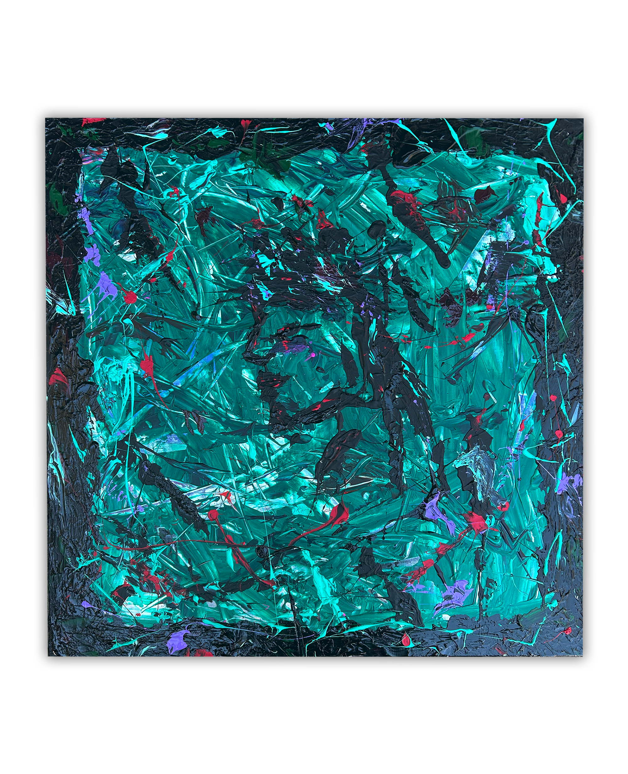  "Moments" 
Acrylic Canvas Painting 
36" x 36" 
c. 2026