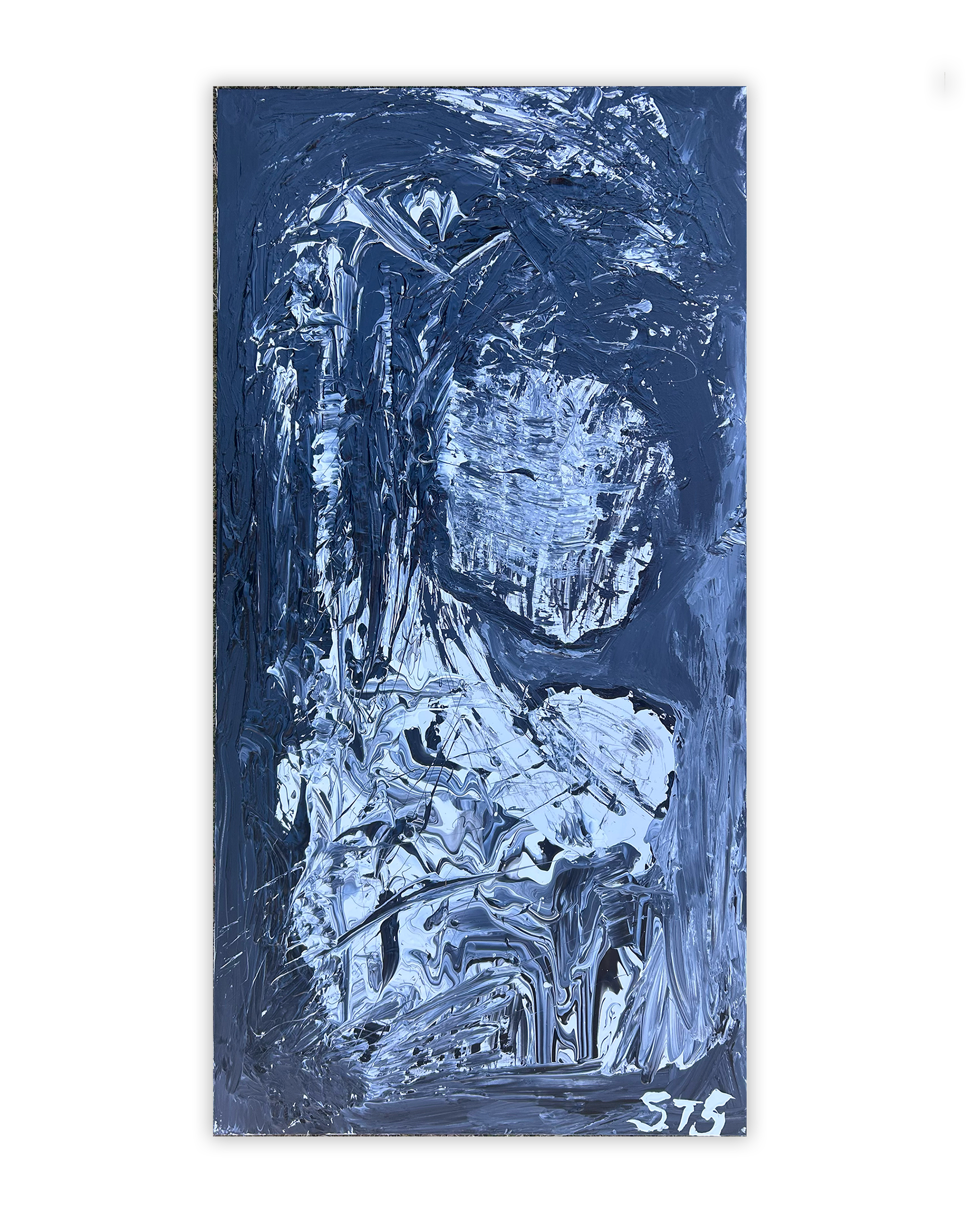  "Kelly" 
Acrylic Canvas Painting 
40" x 80" 
c. 2026