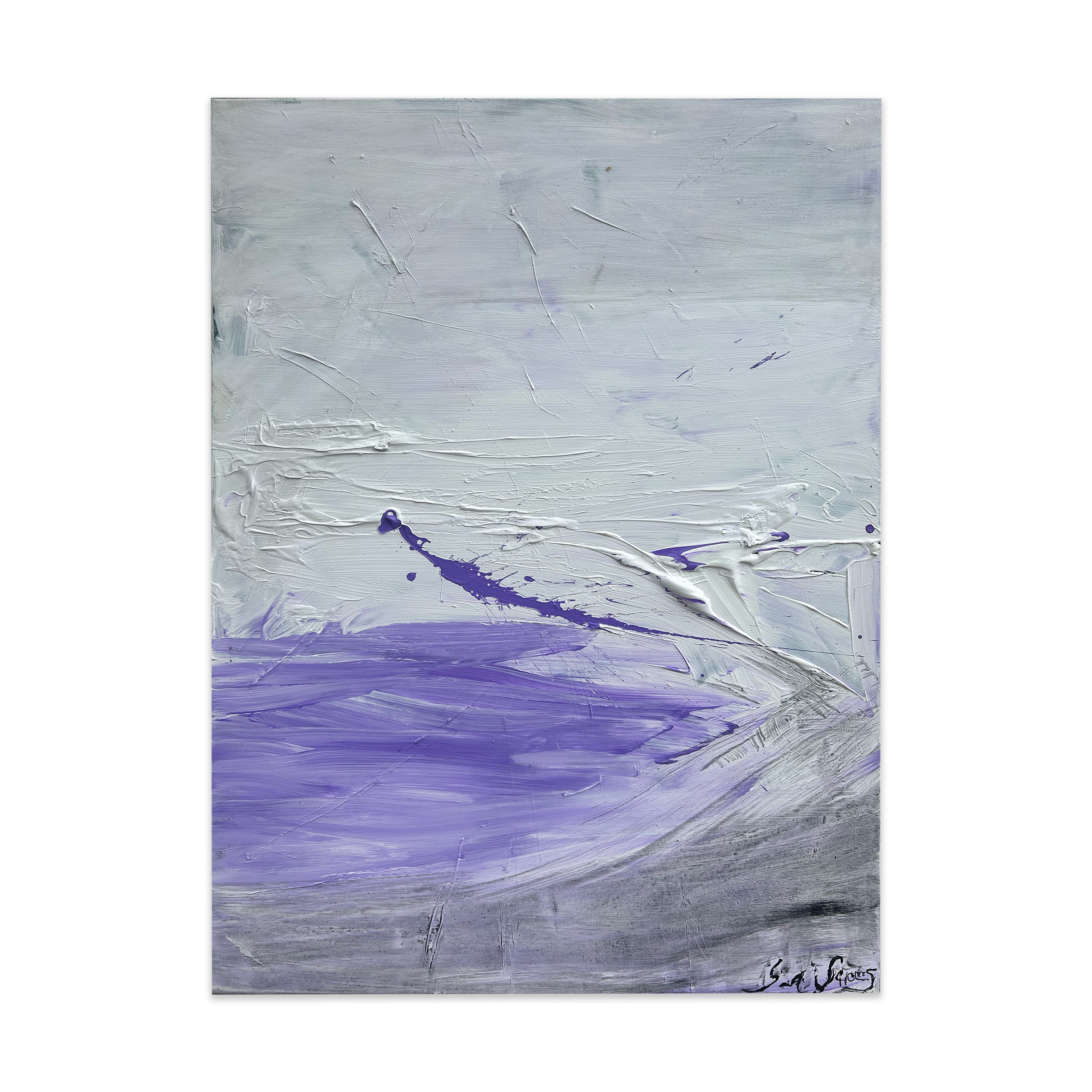 "Taking A Walk" 
Acrylic Canvas Painting 
30" x 40" 
c. 2026