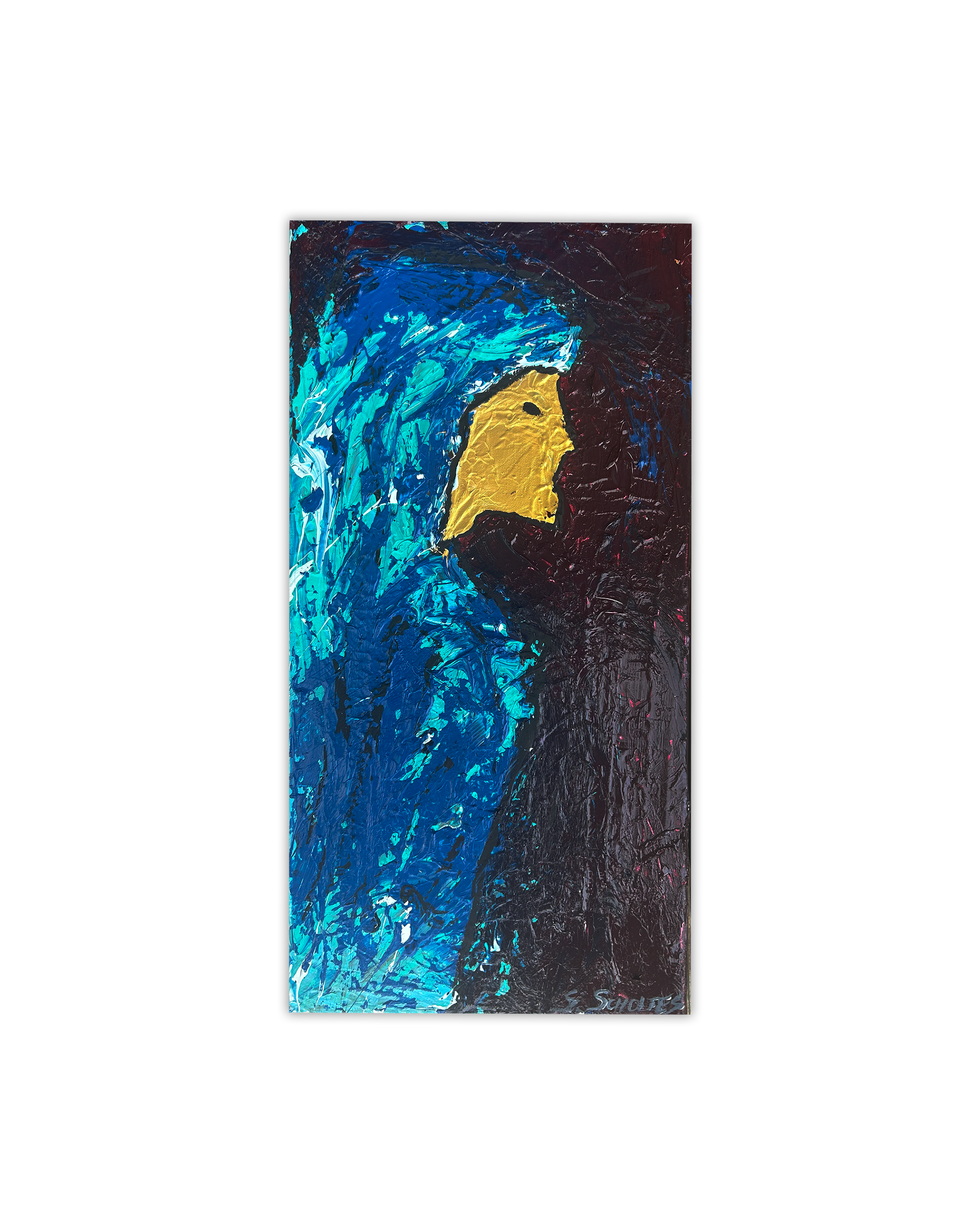  "Stardust"
Acrylic Canvas Painting 
12" x 24" 
c. 2026