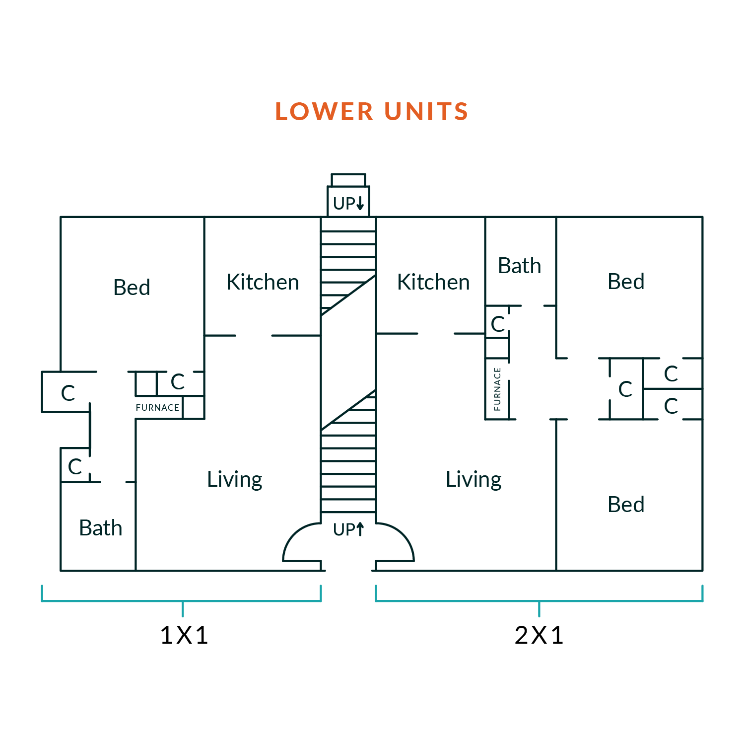 The Courtyard @ 1161 Poplar floor plans_Lower units.png