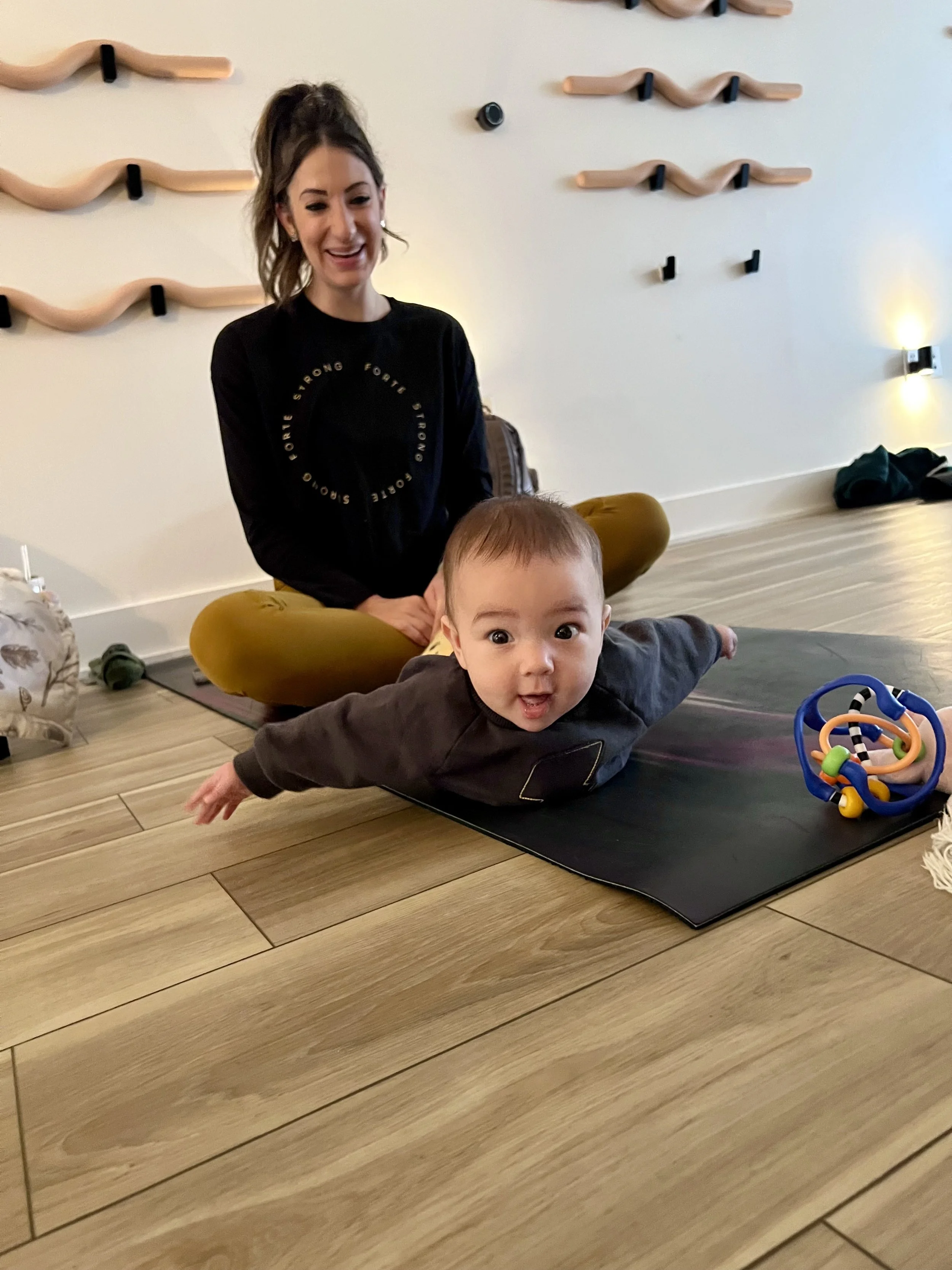 Mommy &amp; Me Yoga - I Love You to the Moon and Back Edition