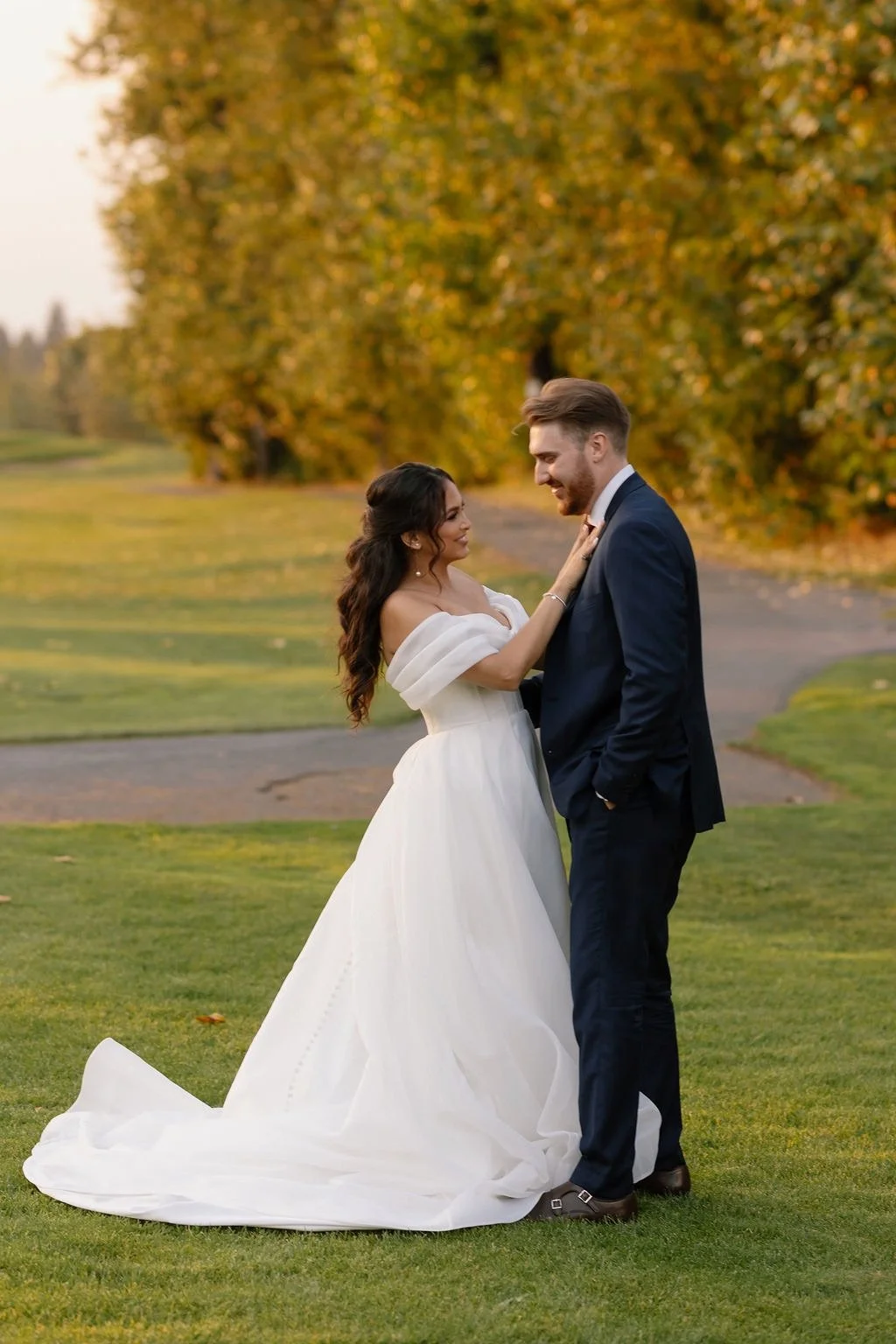 Half up Hairstyle for coquitlam bride