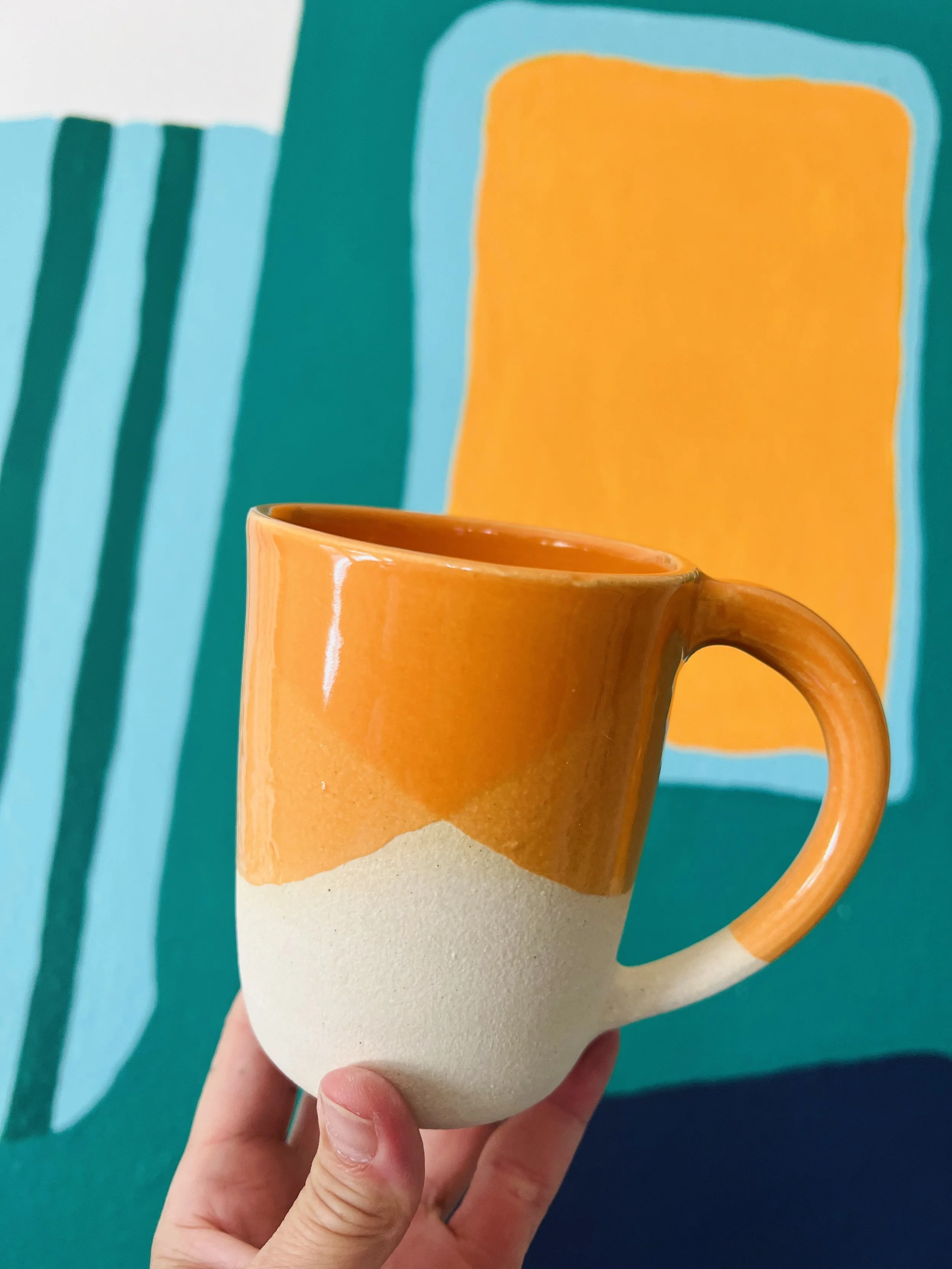 tangerine mug
