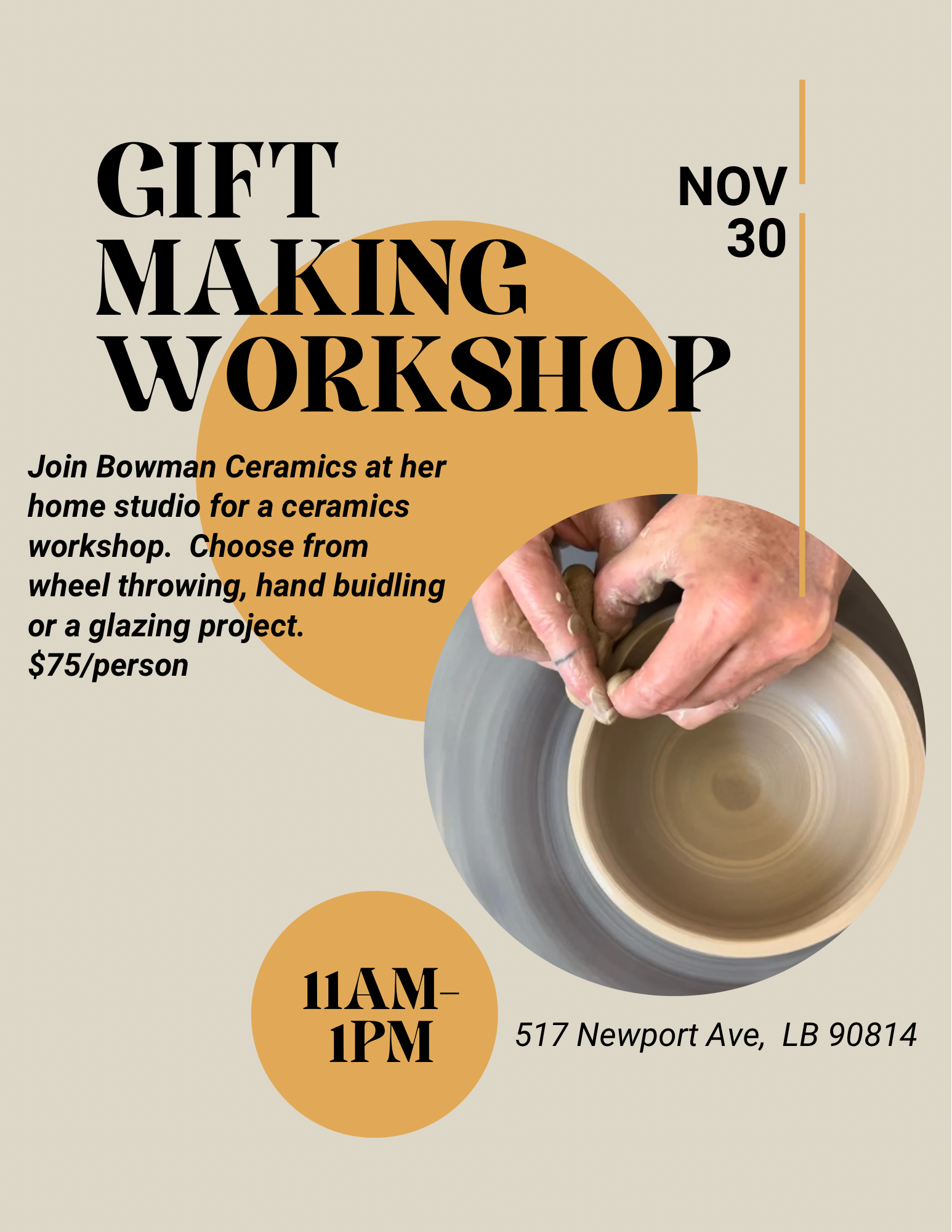 Black and Gold Geometric Festive Block Party Flyer.png