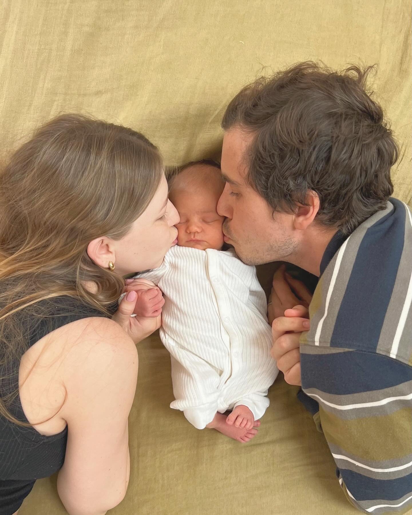 Our baby Dela❤️ born at home🥰 She makes life feel like heaven