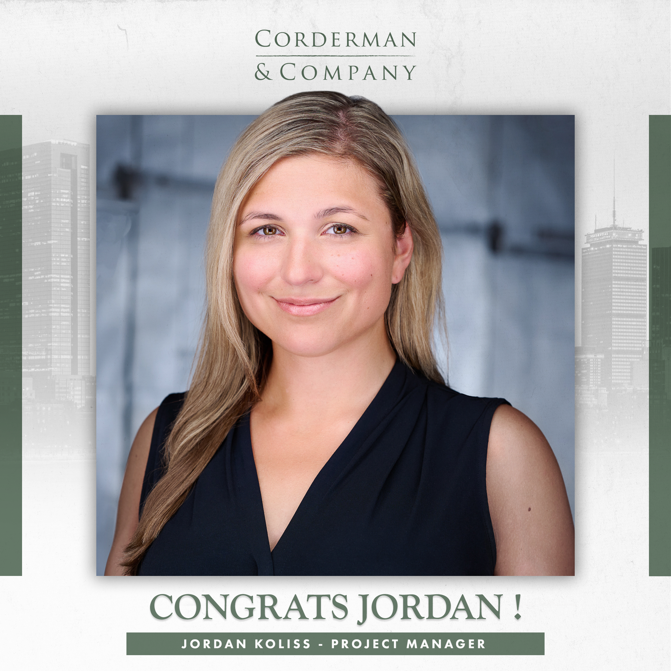 Jordan Koliss Promoted to Project Manager