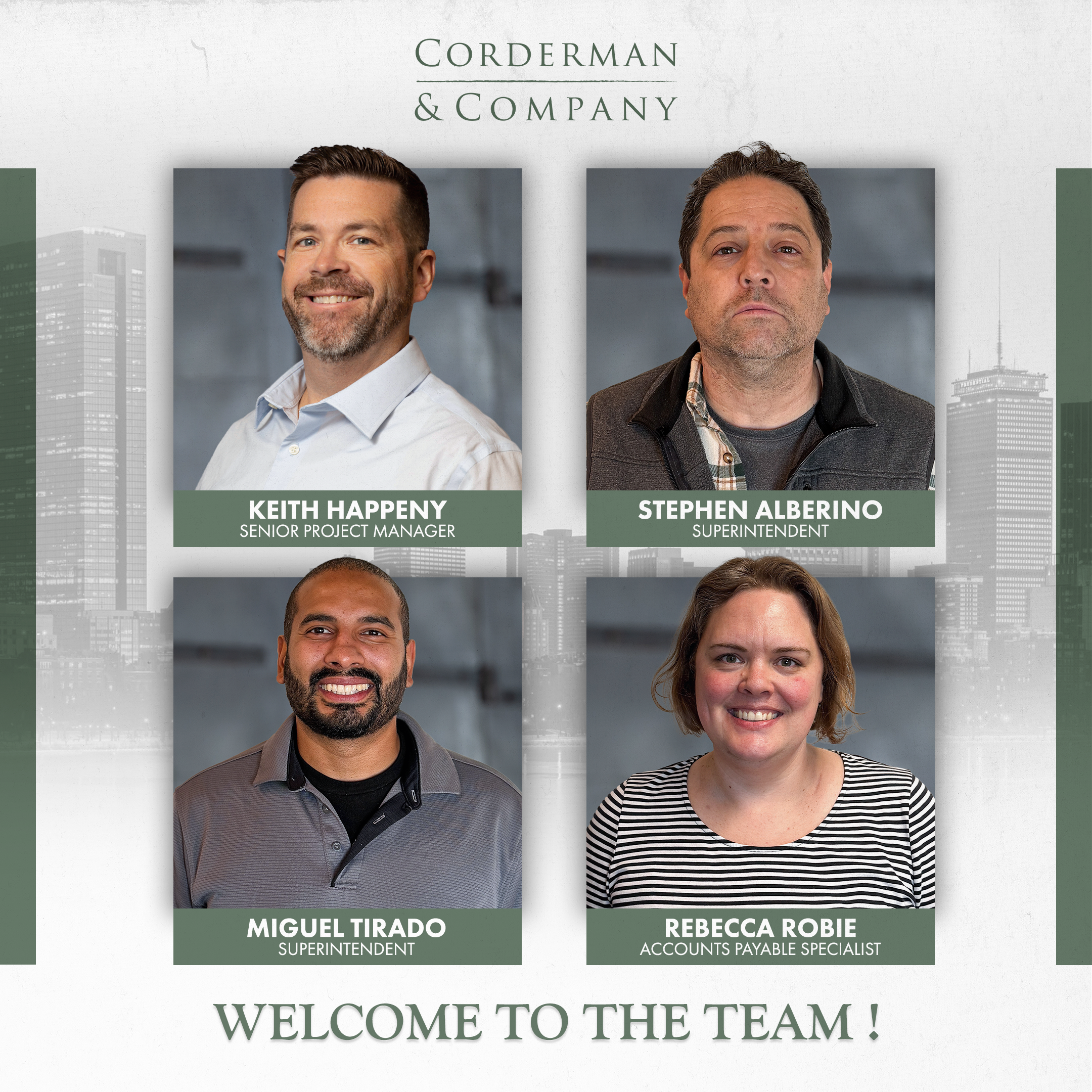 Ending the Year with 4 New Team Members