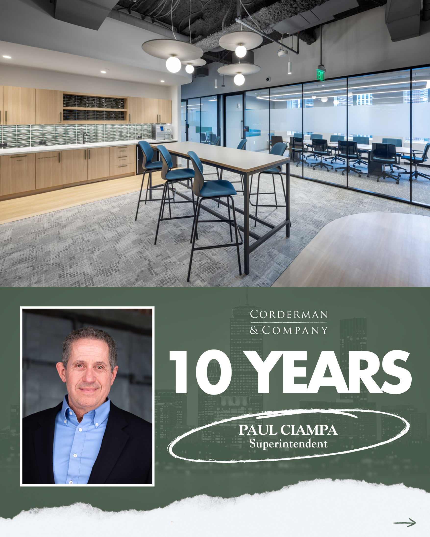 Celebrating a Decade at Corderman &amp; Company: Paul Ciampa