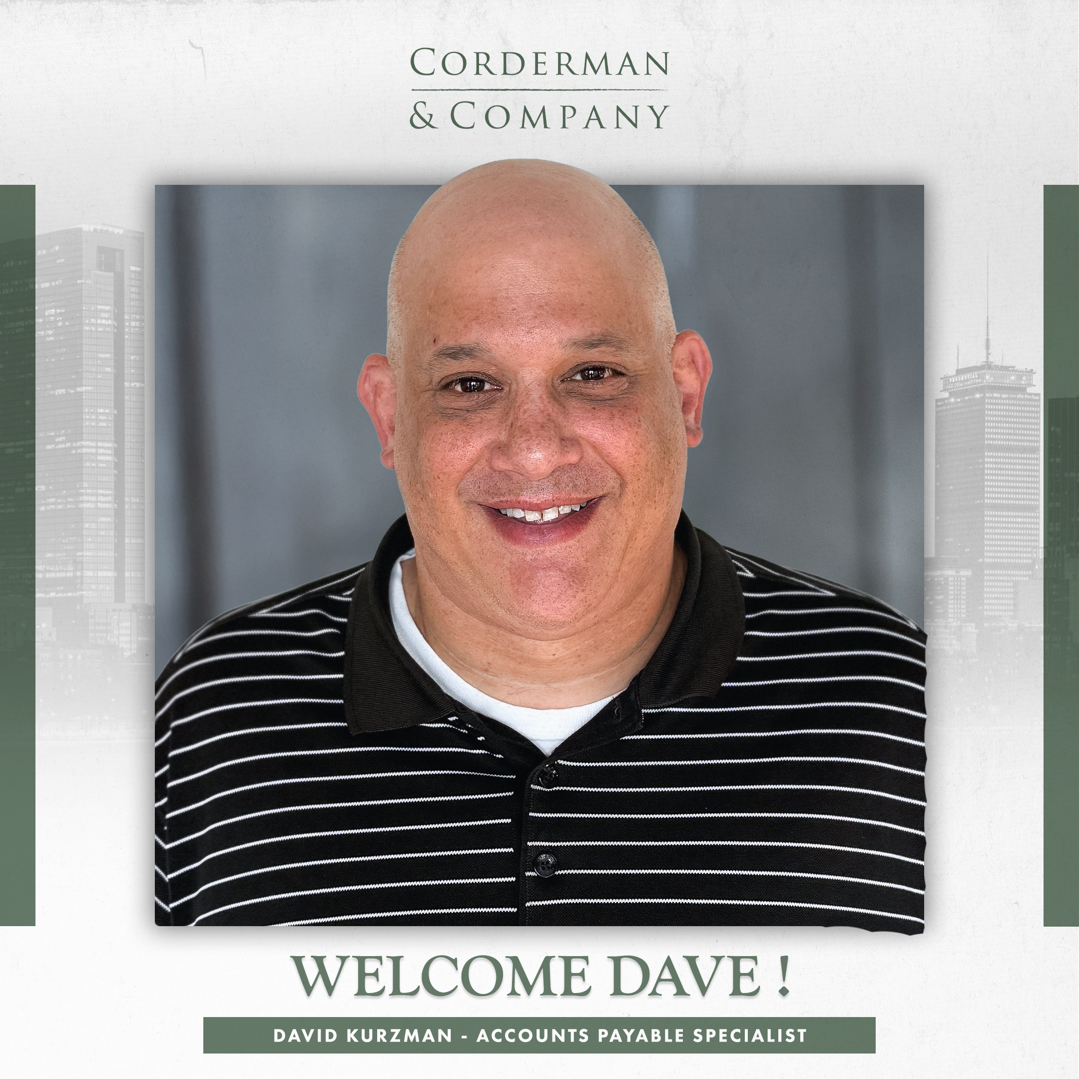 Welcome to the Team: Dave Kurzman
