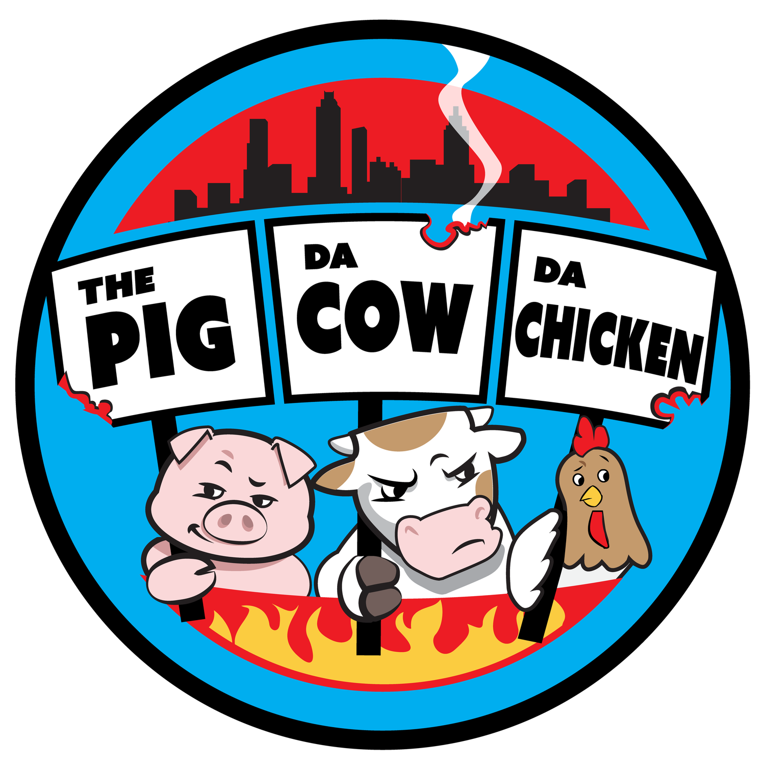 The Pig Da Cow and Da Chicken