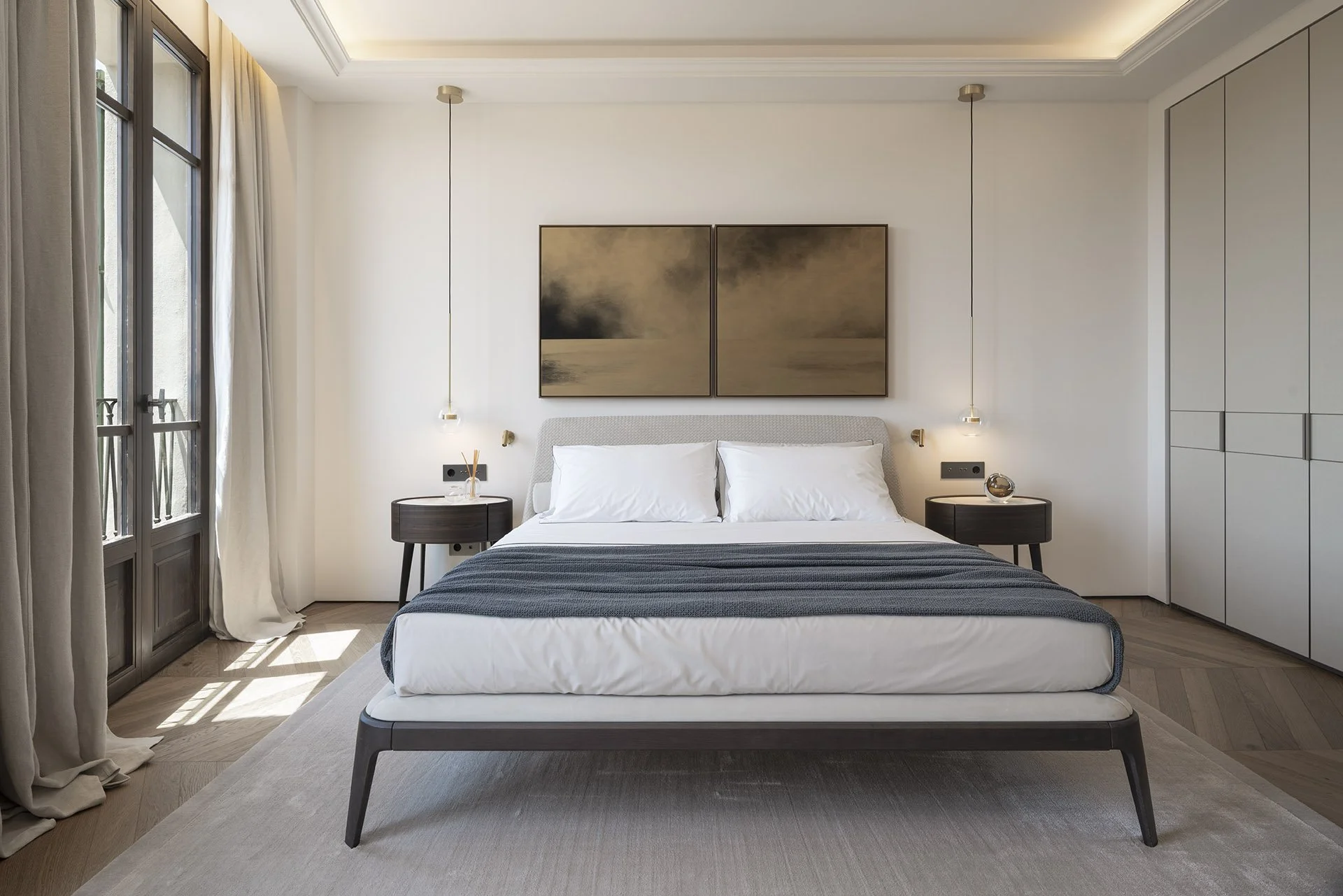Owner’s bedroom at Villa Calatrava in Palma Old Town
