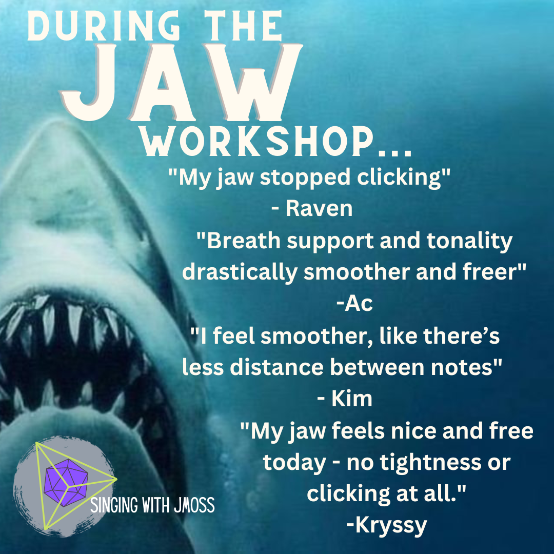 — Singing with JMoss