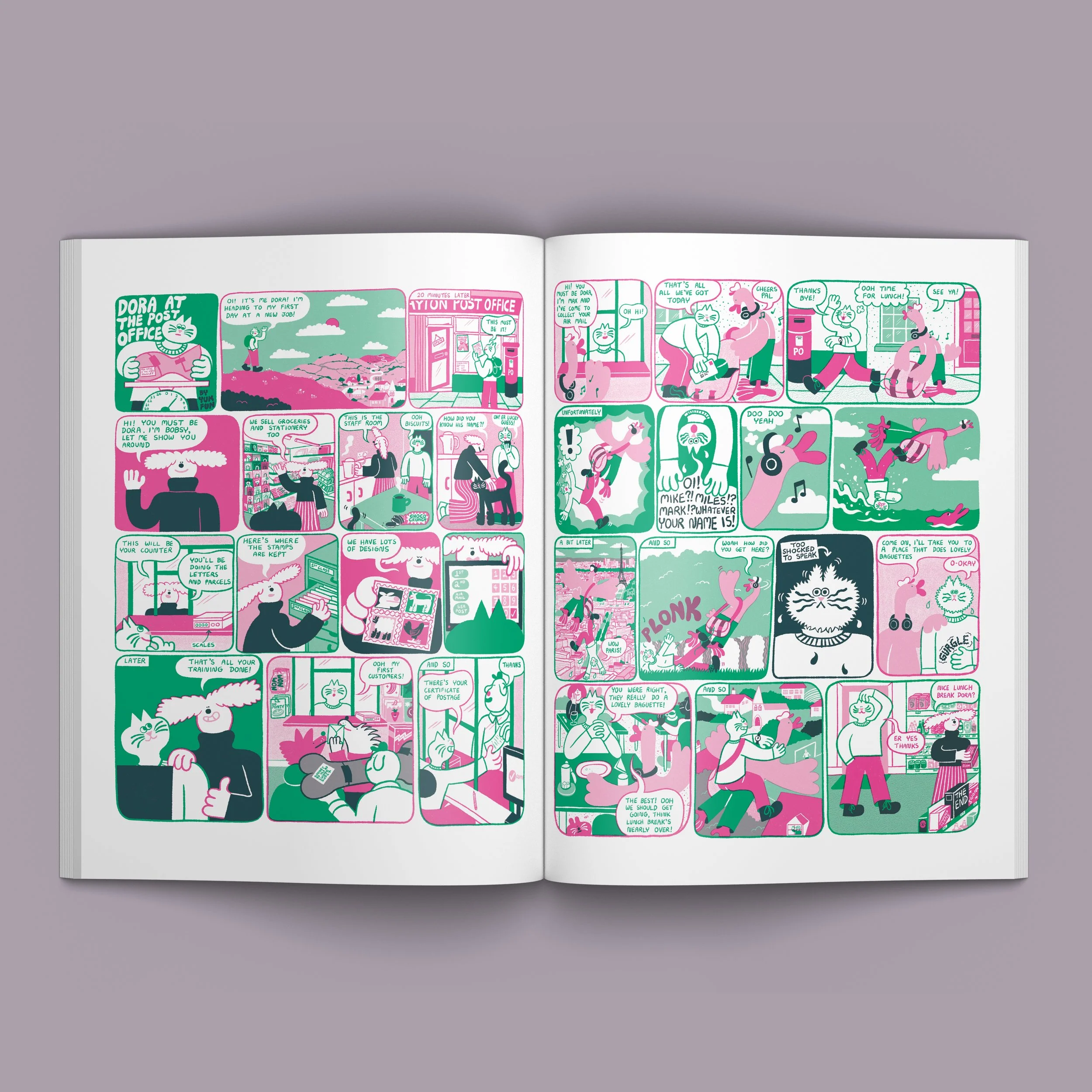 Open Magazine_Dora at the post office.jpg