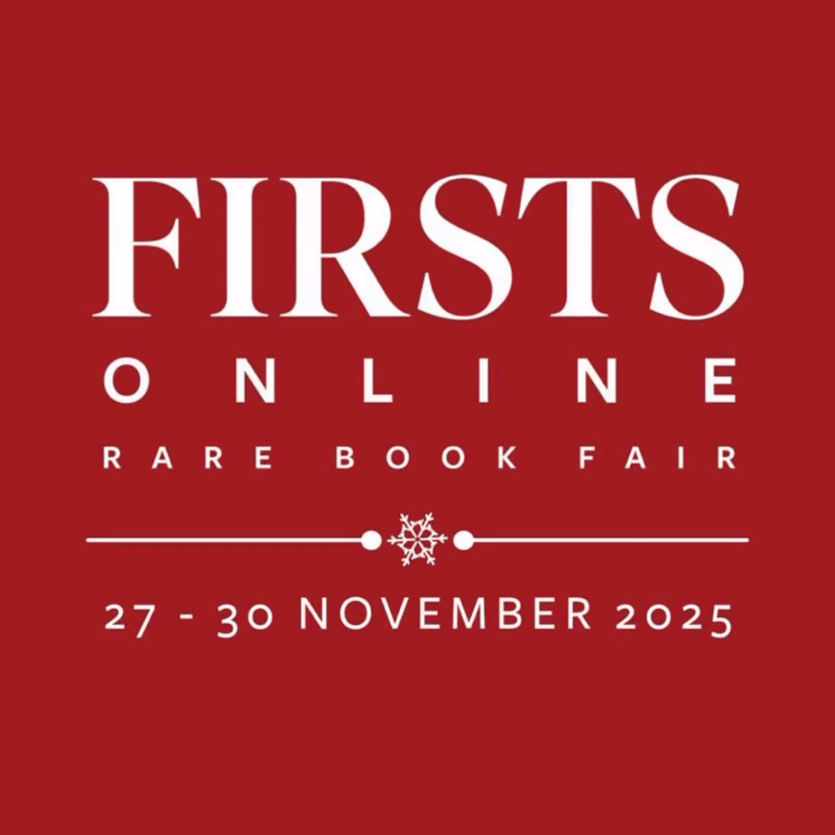 Antiquarian Booksellers’ Association Firsts Online Fair