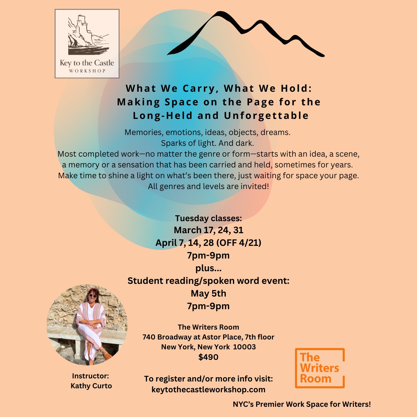 What We Carry, What We Hold Close:  Making Space on the Page for the Long-Held and Unforgettable