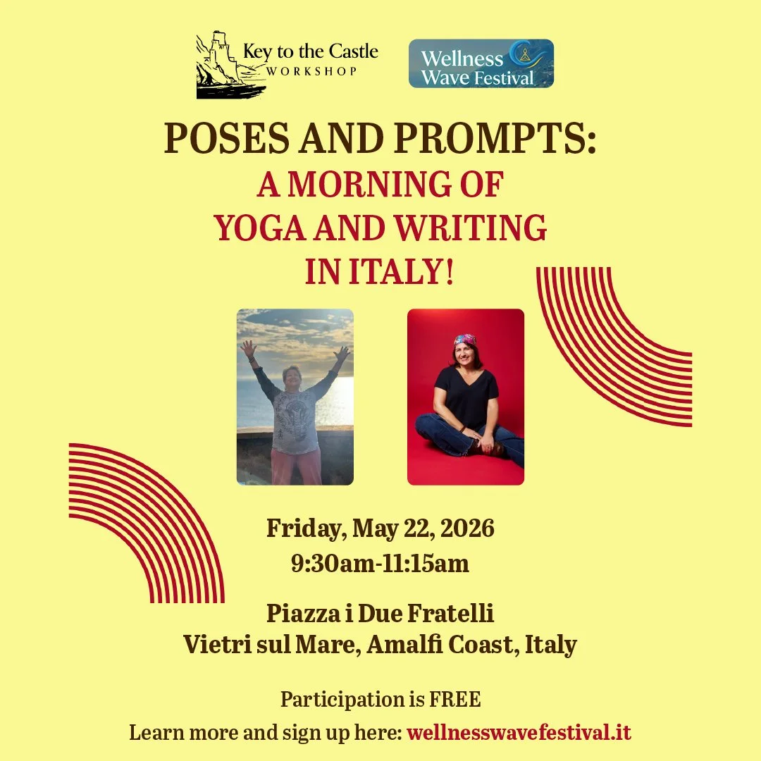 POSES & PROMPTS: A Morning of Yoga & Writing in Italy!