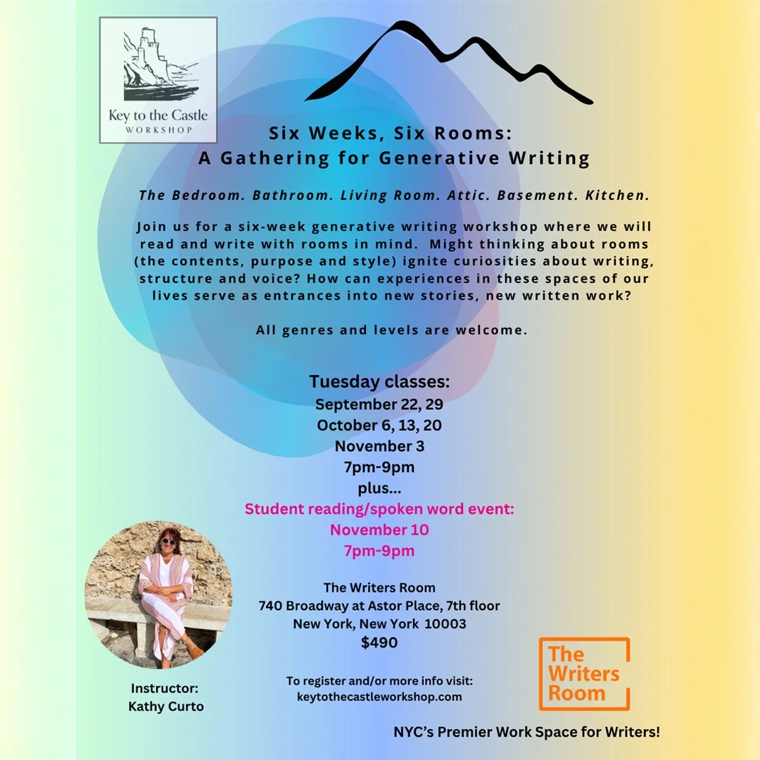 Six Weeks, Six Rooms: A Gathering of Generative Writing
