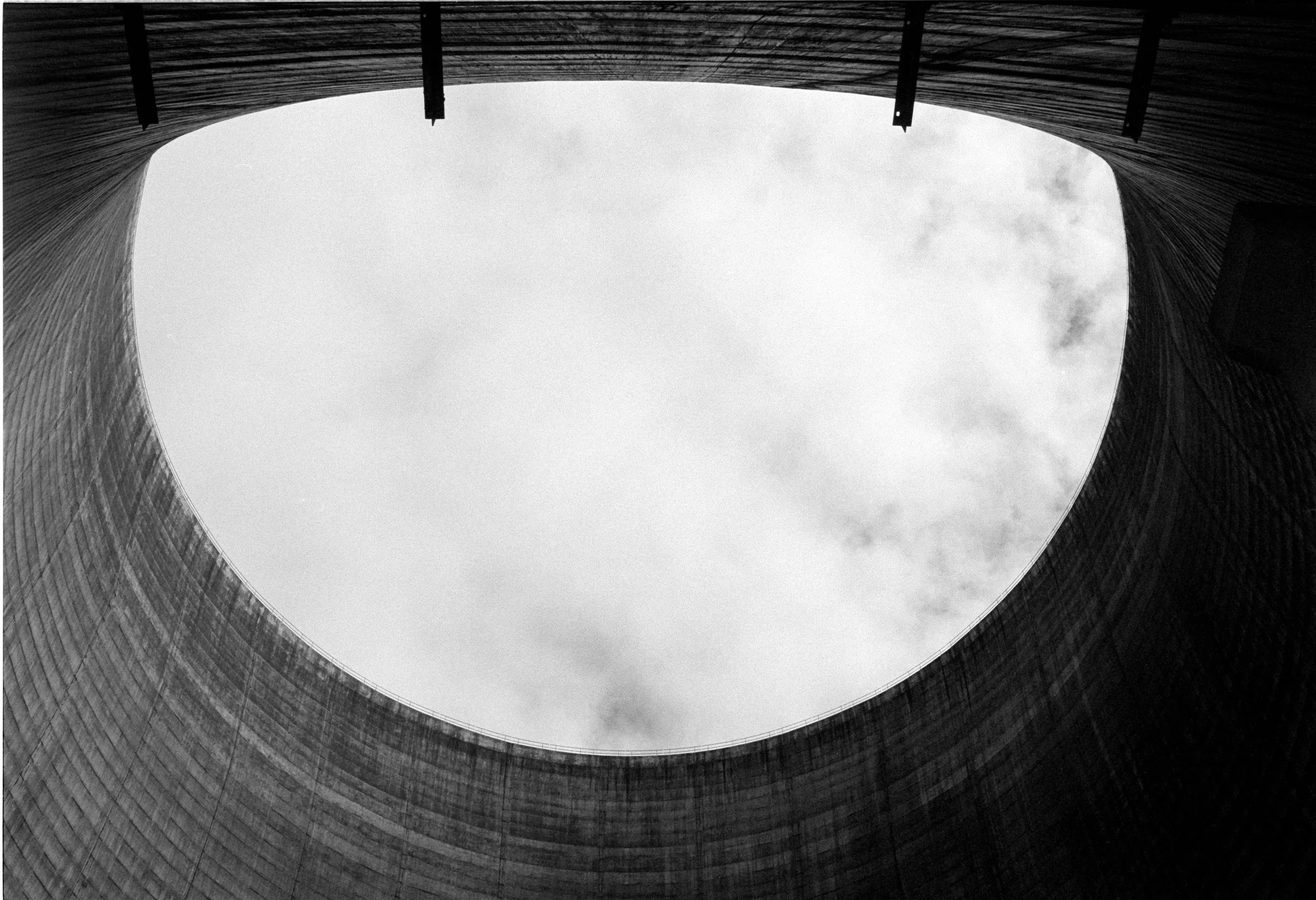 Inside Nuclear power silo- Satsop-35mm film