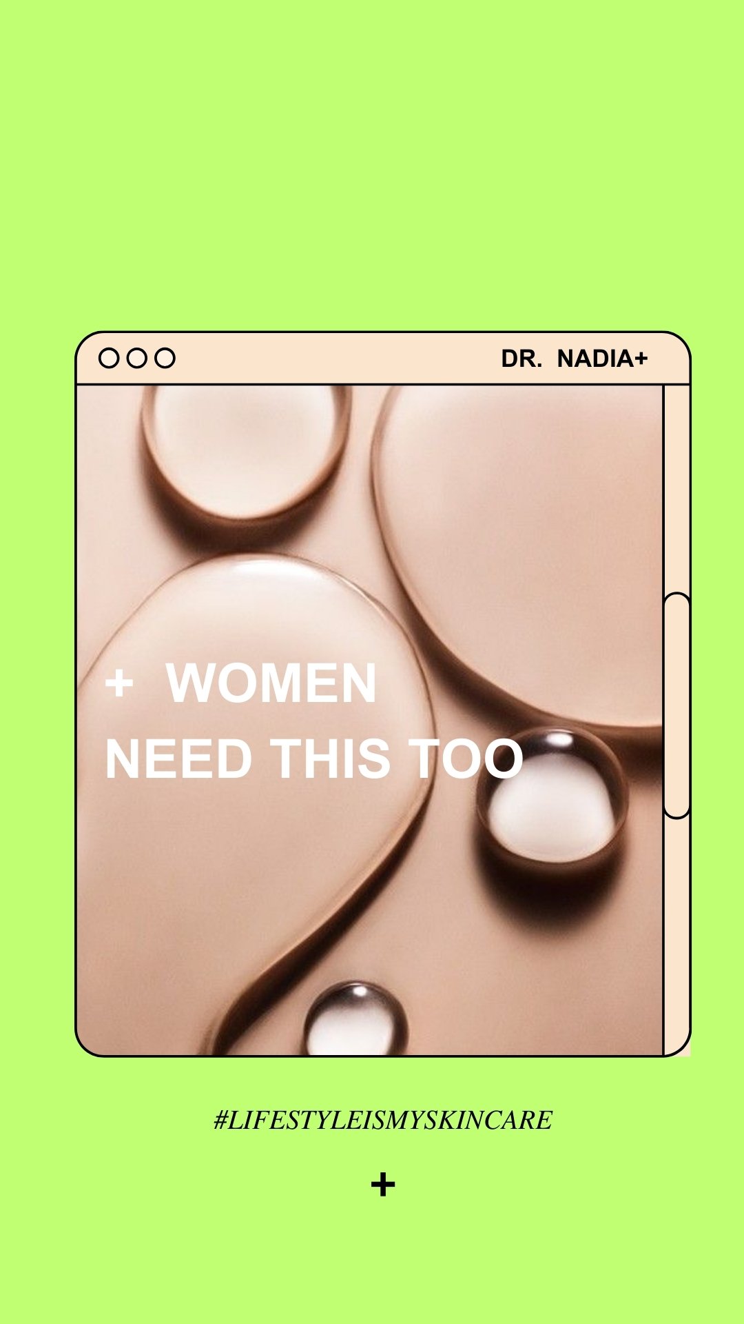 Women need this too — Dr. Nadia Musavvir