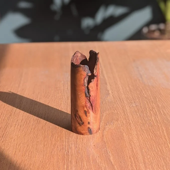 Burr Elm Bud Vase #1