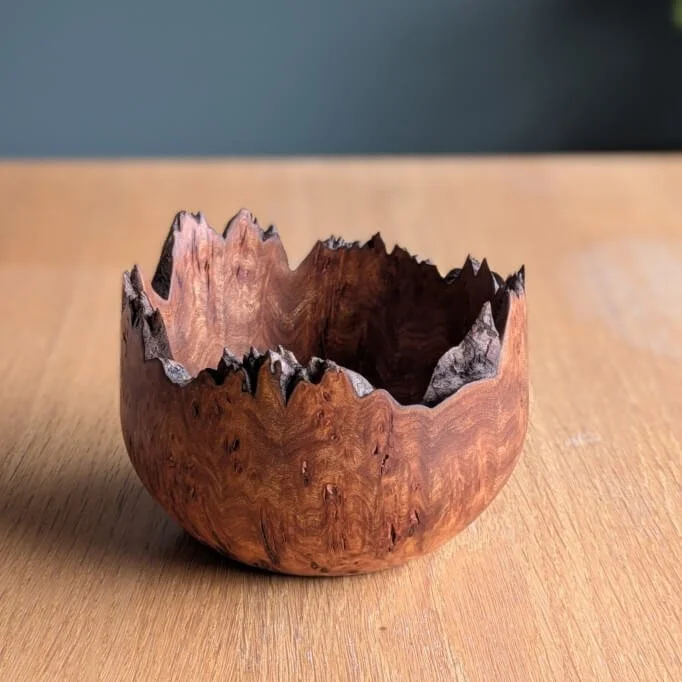 Live Edge Burr Elm Vessel #7