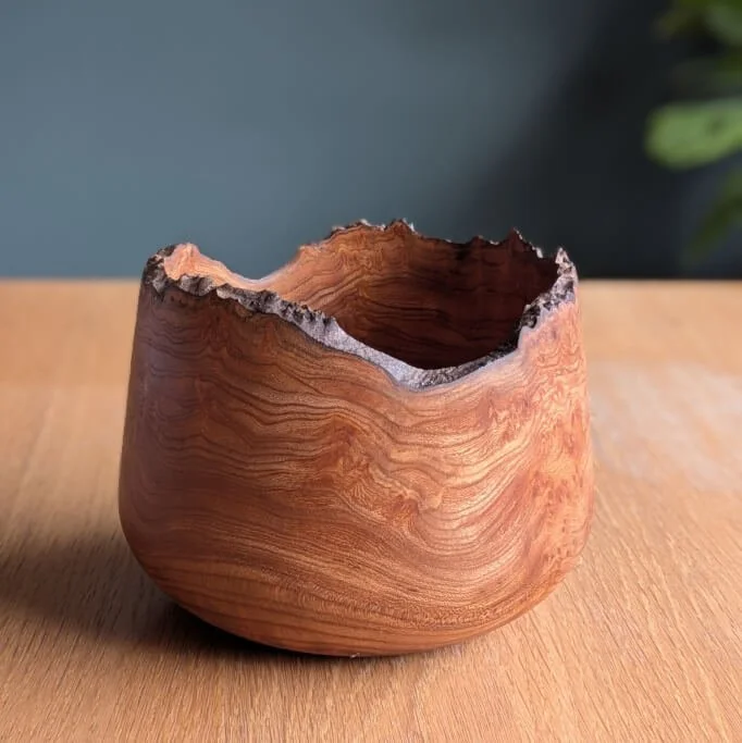 Live Edge Burr Elm Vessel #6