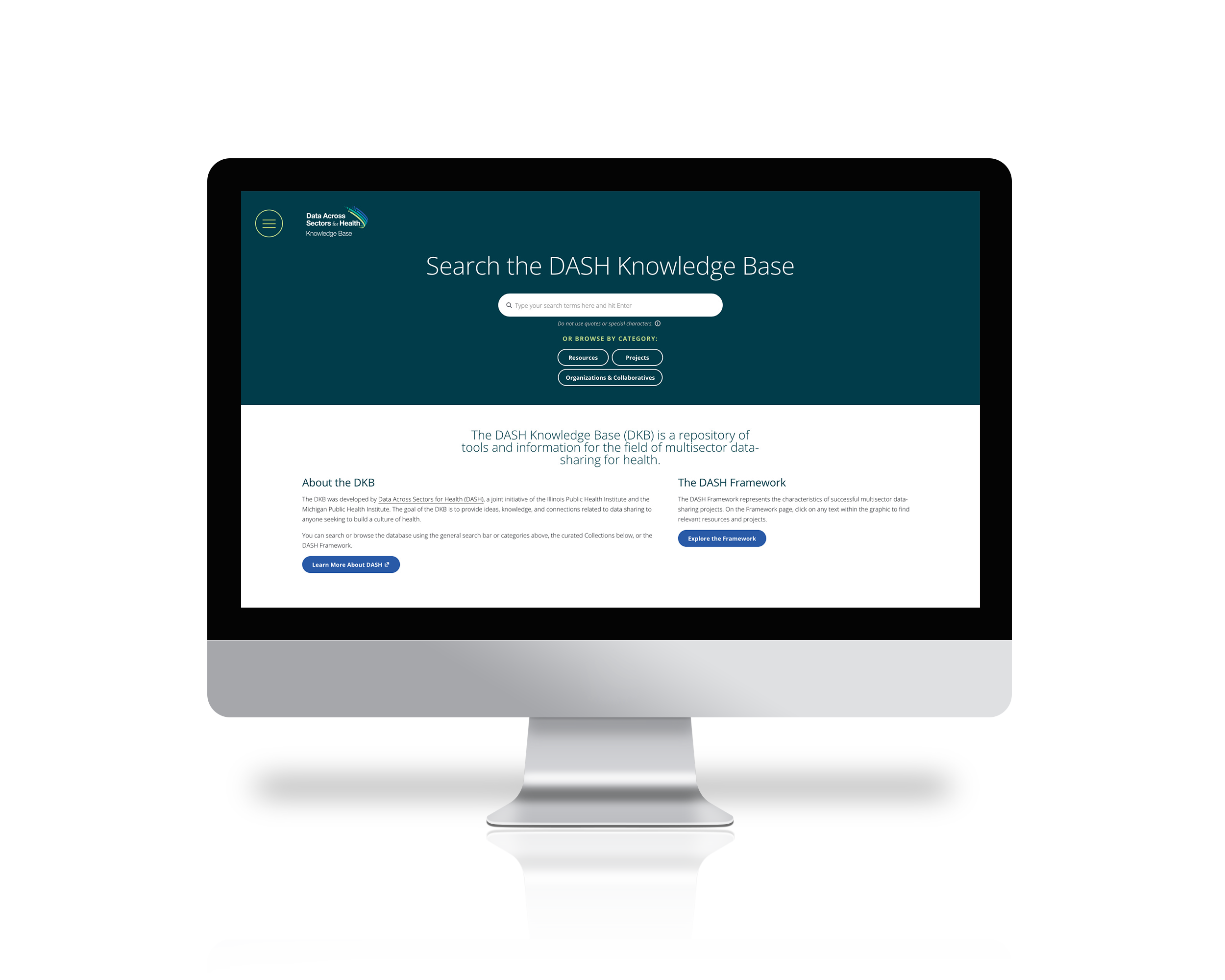 Introducing the DASH Knowledge Database (DKB)