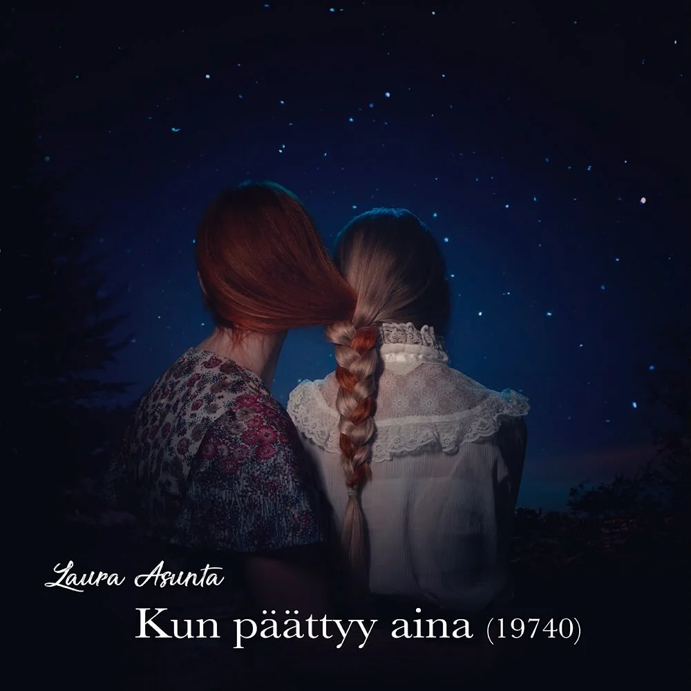 Kun p&auml;&auml;ttyy aina (19740)
syntyi @lauraasuntaofficial kyn&auml;st&auml; surun taipaleilla, ja l&ouml;ysi @markusasuntavirallinen k&auml;siss&auml; muodokseen kelttiambientfolkin kiehtovat py&ouml;rteet, joihin bodhranilla sykett&auml; lis&au