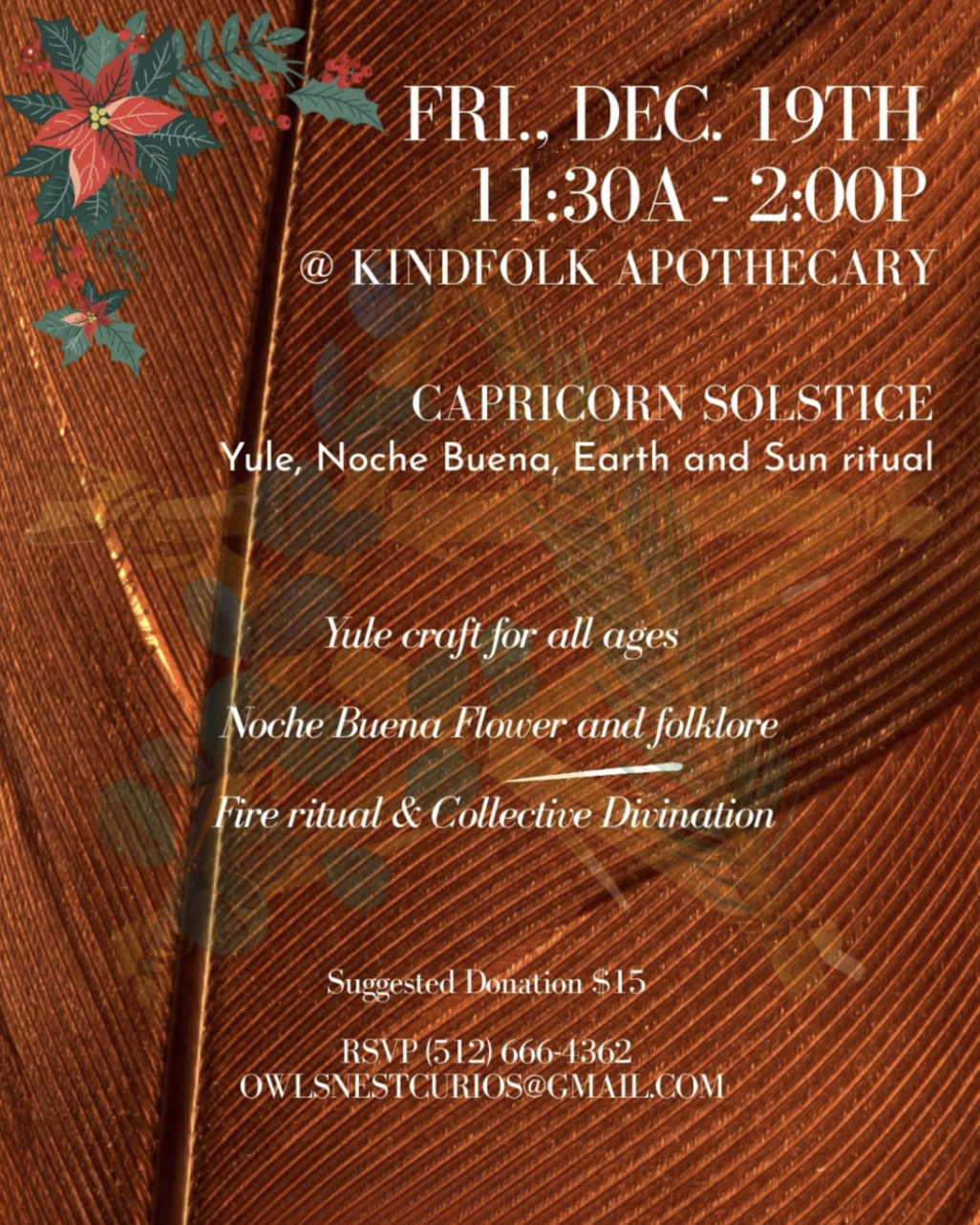 Capricorn Solstice: Yule, Noche Bueno, Earth and Sun Ritual