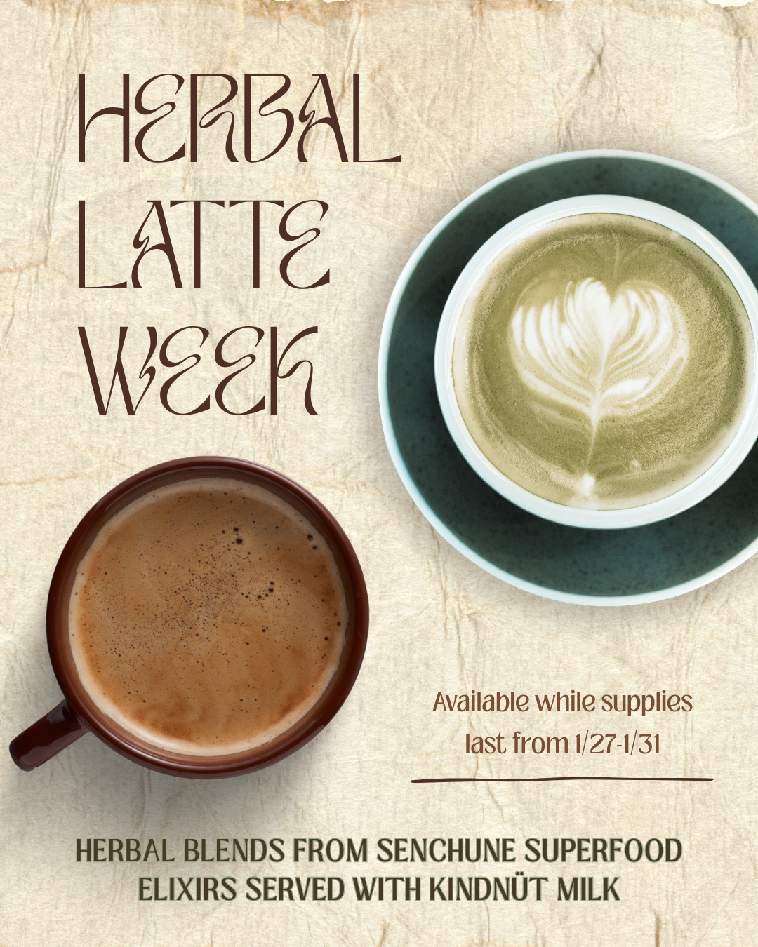 Herbal Latte Week