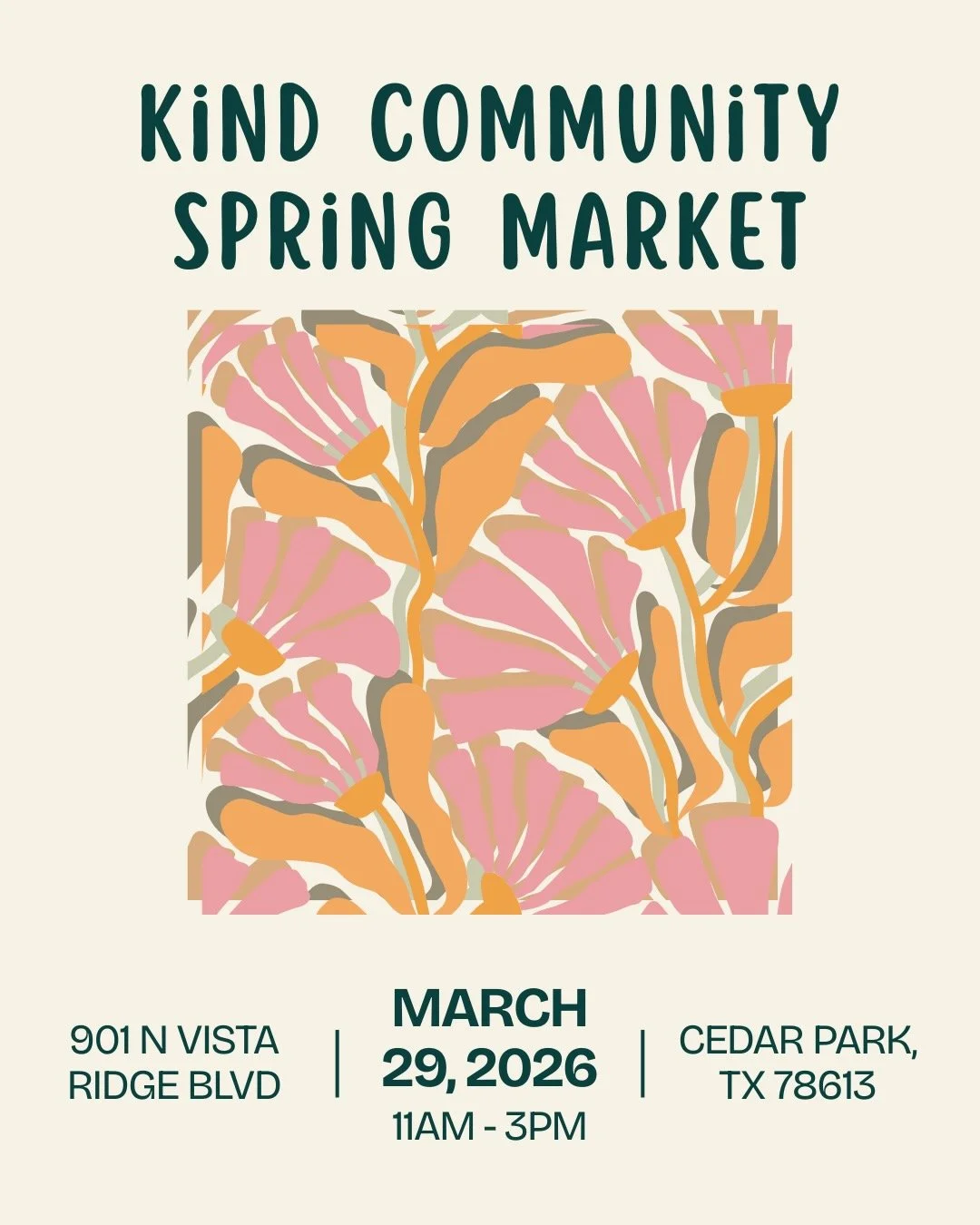 Kind Community Spring Market