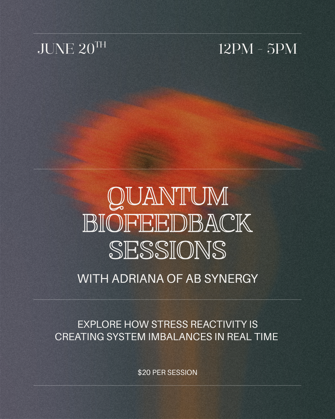 Quantum Biofeedback Discovery Sessions