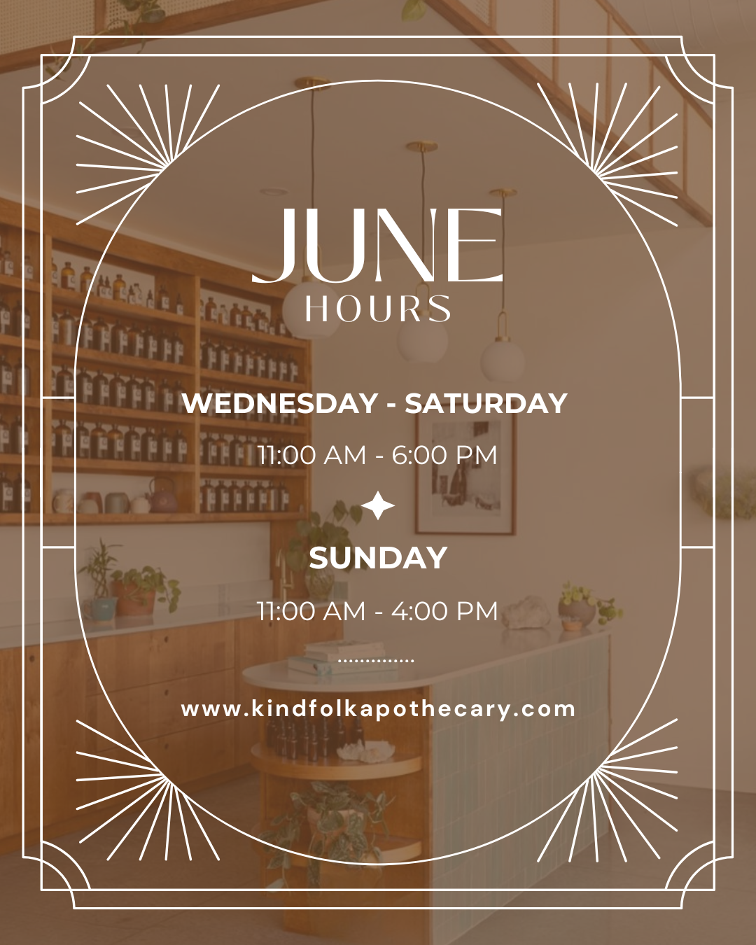 New Summer Hours Begin! 🎉