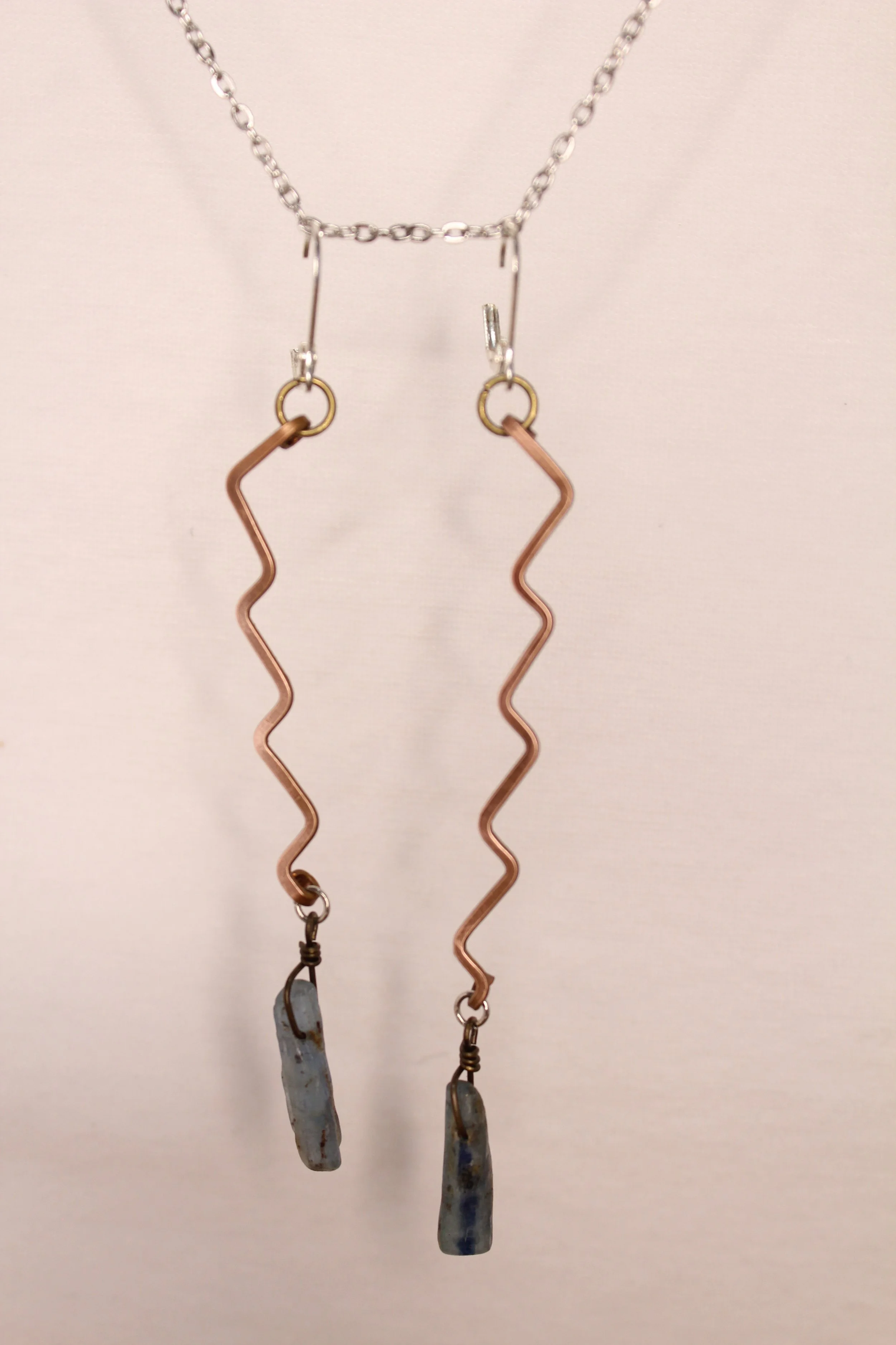 Kyanite Lightning Earrings