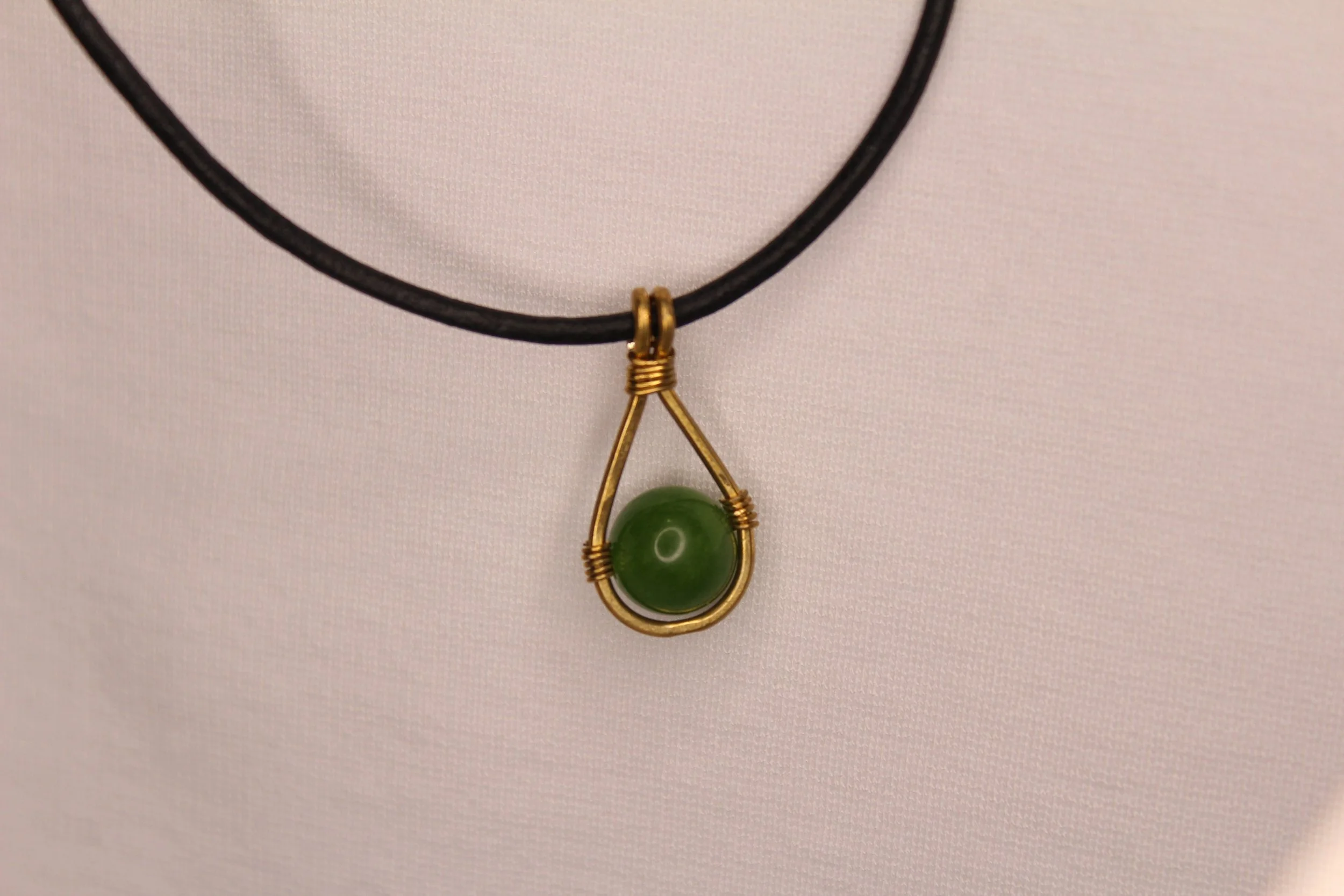 Jade Drop Necklace
