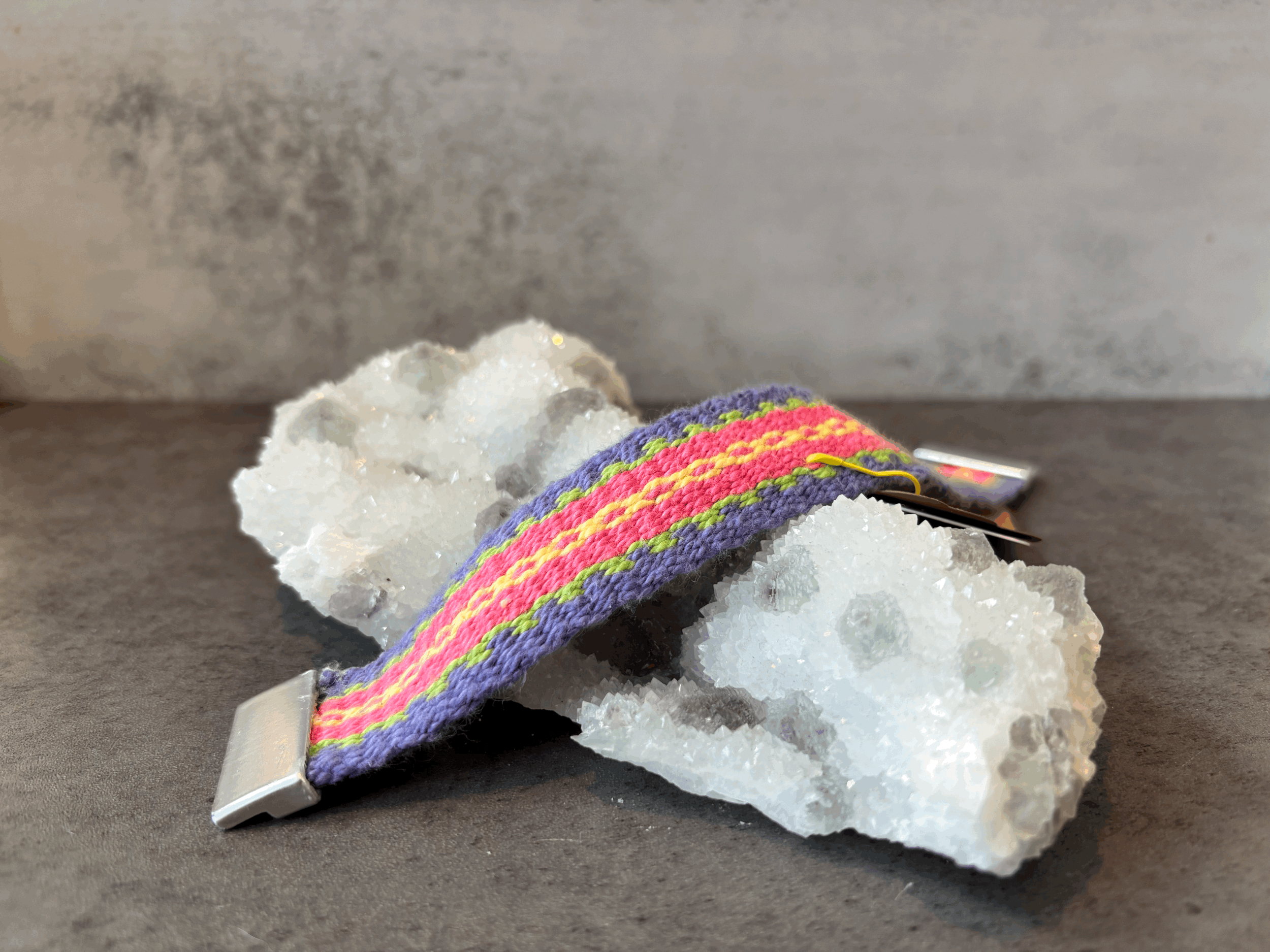 Multi-Colored Woven Bracelet