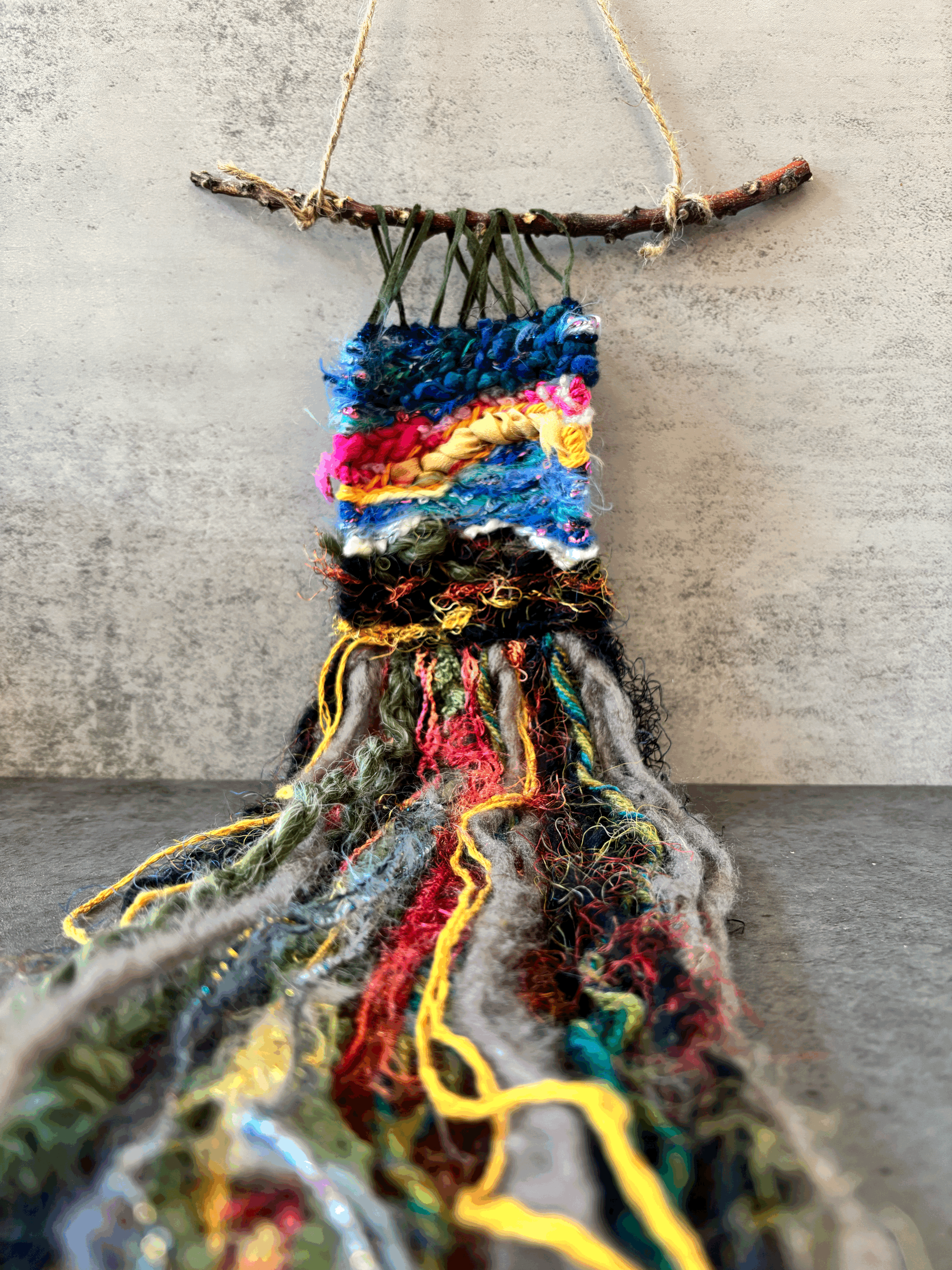 Long, Southwest Desert Wall Hanging