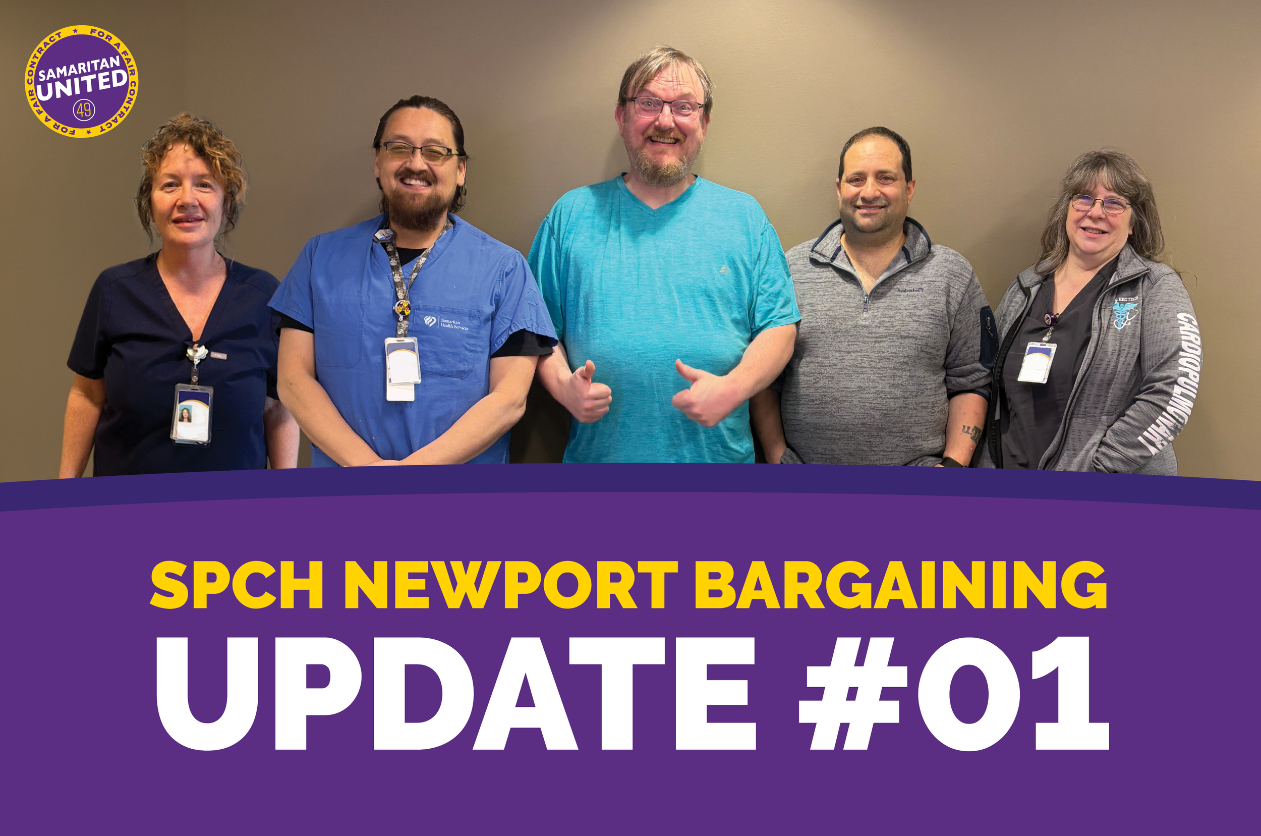 SPCH Bargaining Update #1: Bargaining has begun!