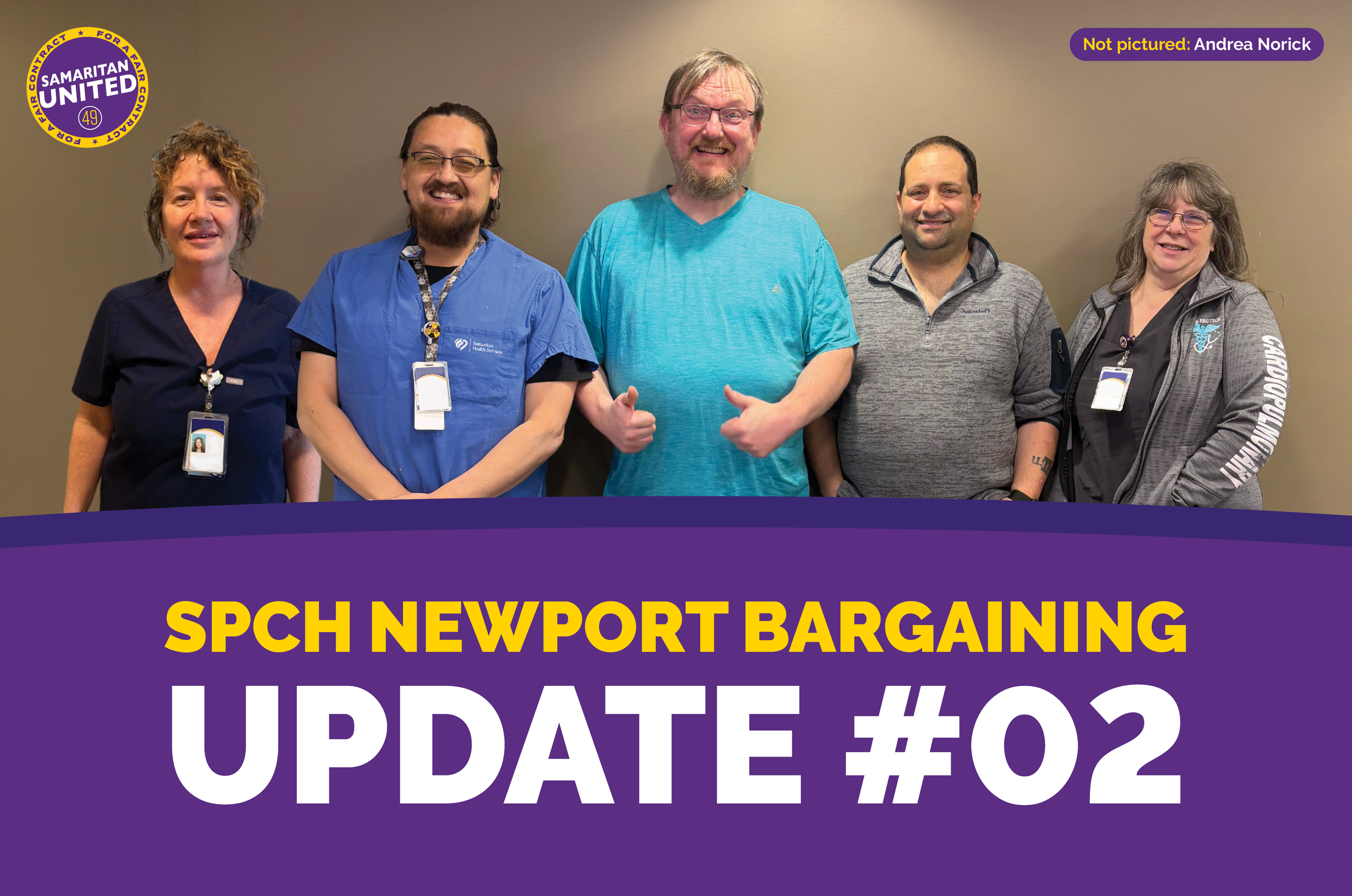 SPCH Bargaining Update #2: We are making progress in bargaining!