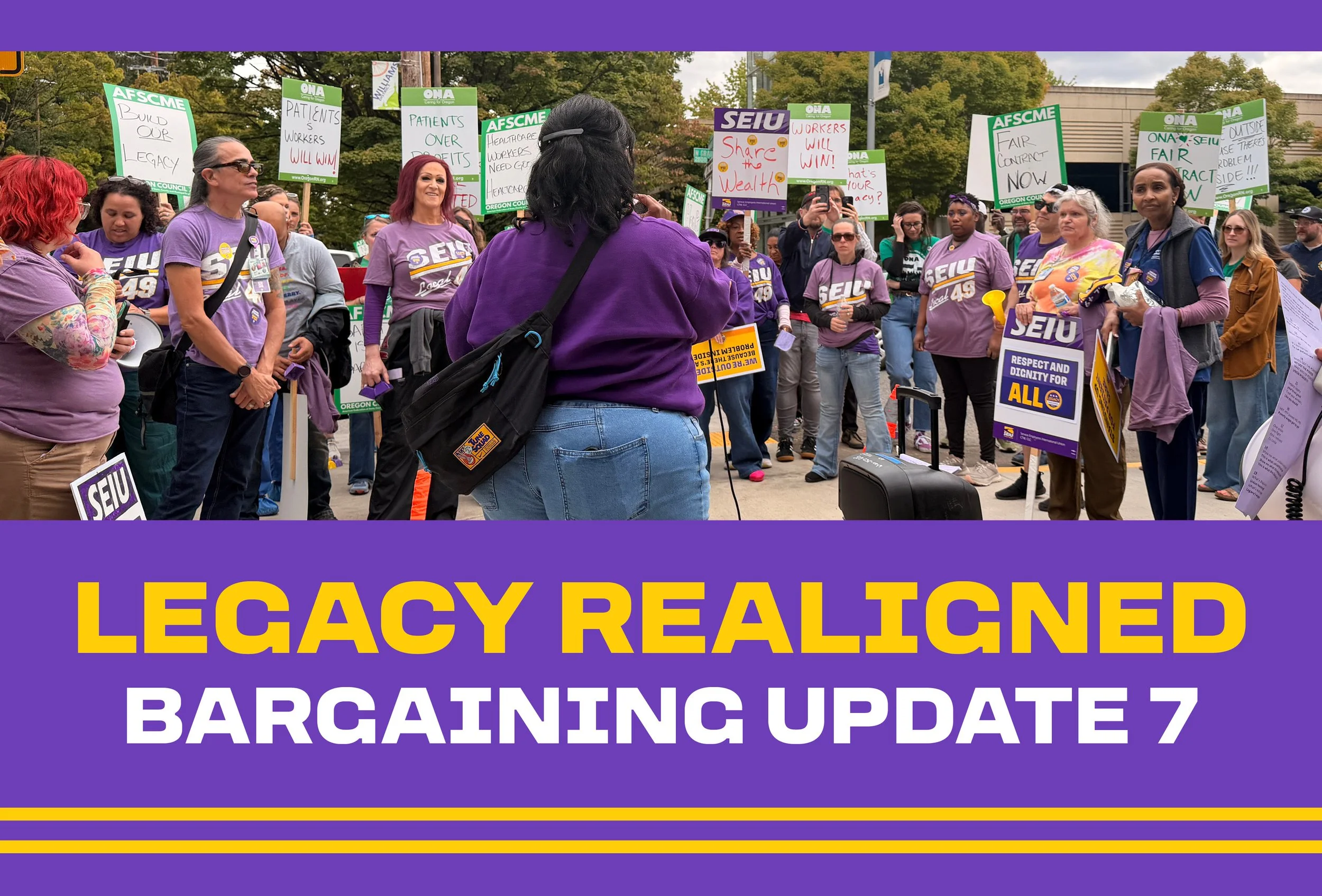 Legacy Realigned: Bargaining Update 7