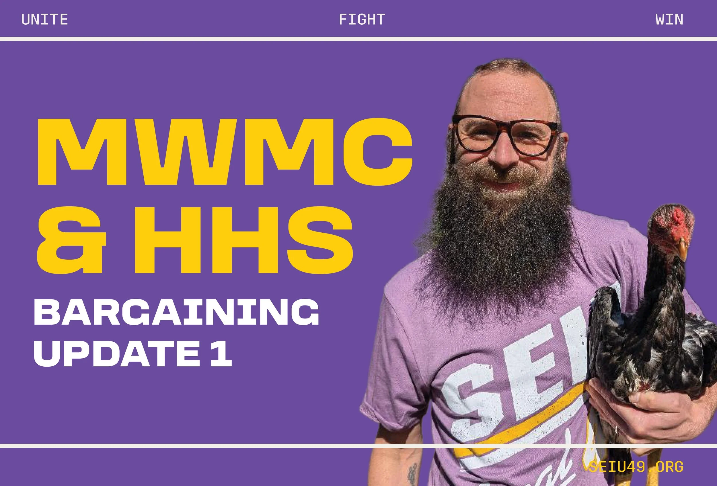 MWMC &amp; HHS: Bargaining Update 1