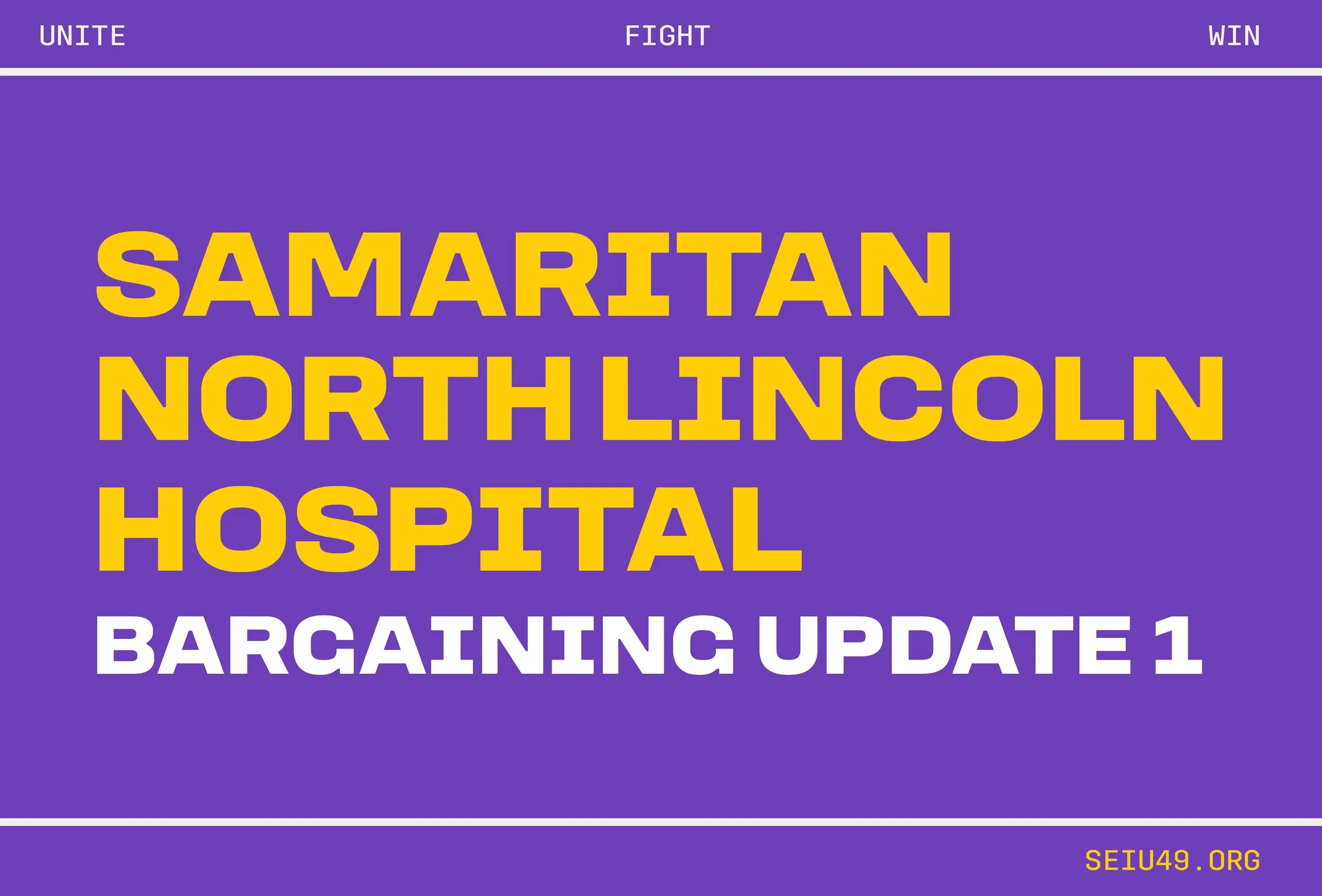 Samaritan North Lincoln Hospital: Bargaining Update #1