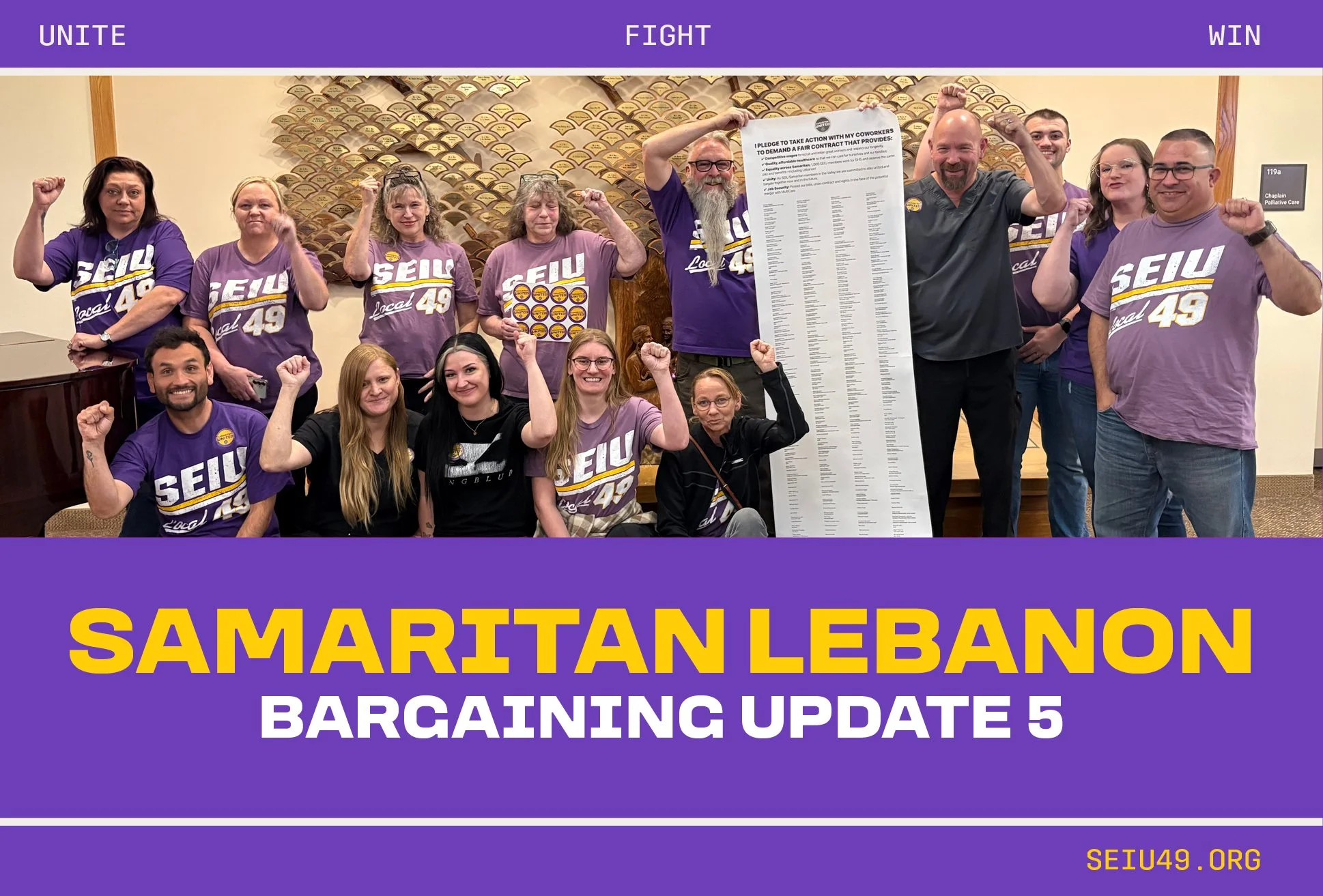 Samaritan Lebanon Community Hospital Bargaining Update 5