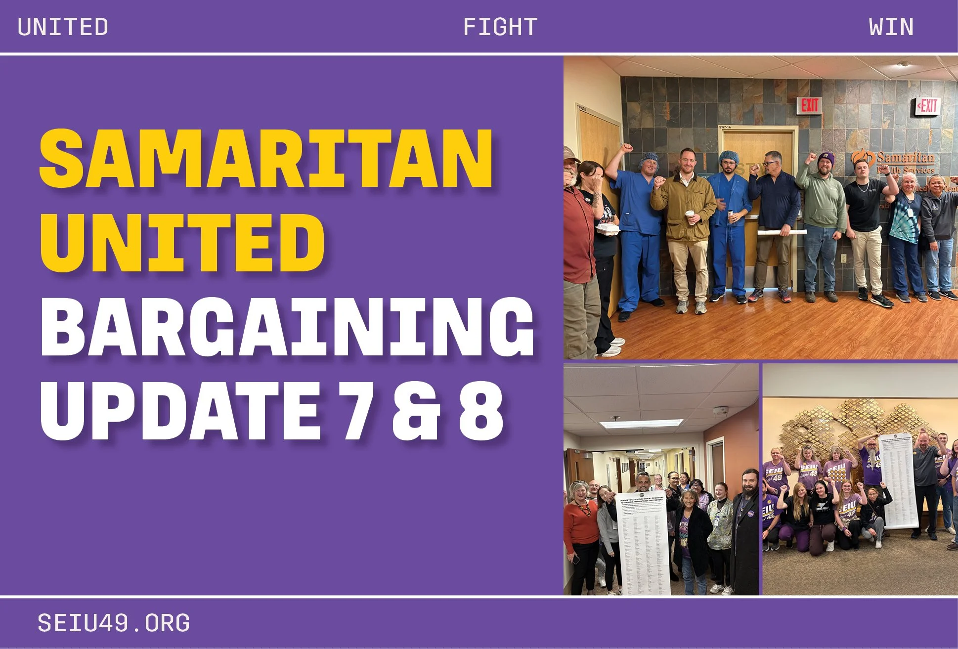 Samaritan United Update 7 &amp; 8