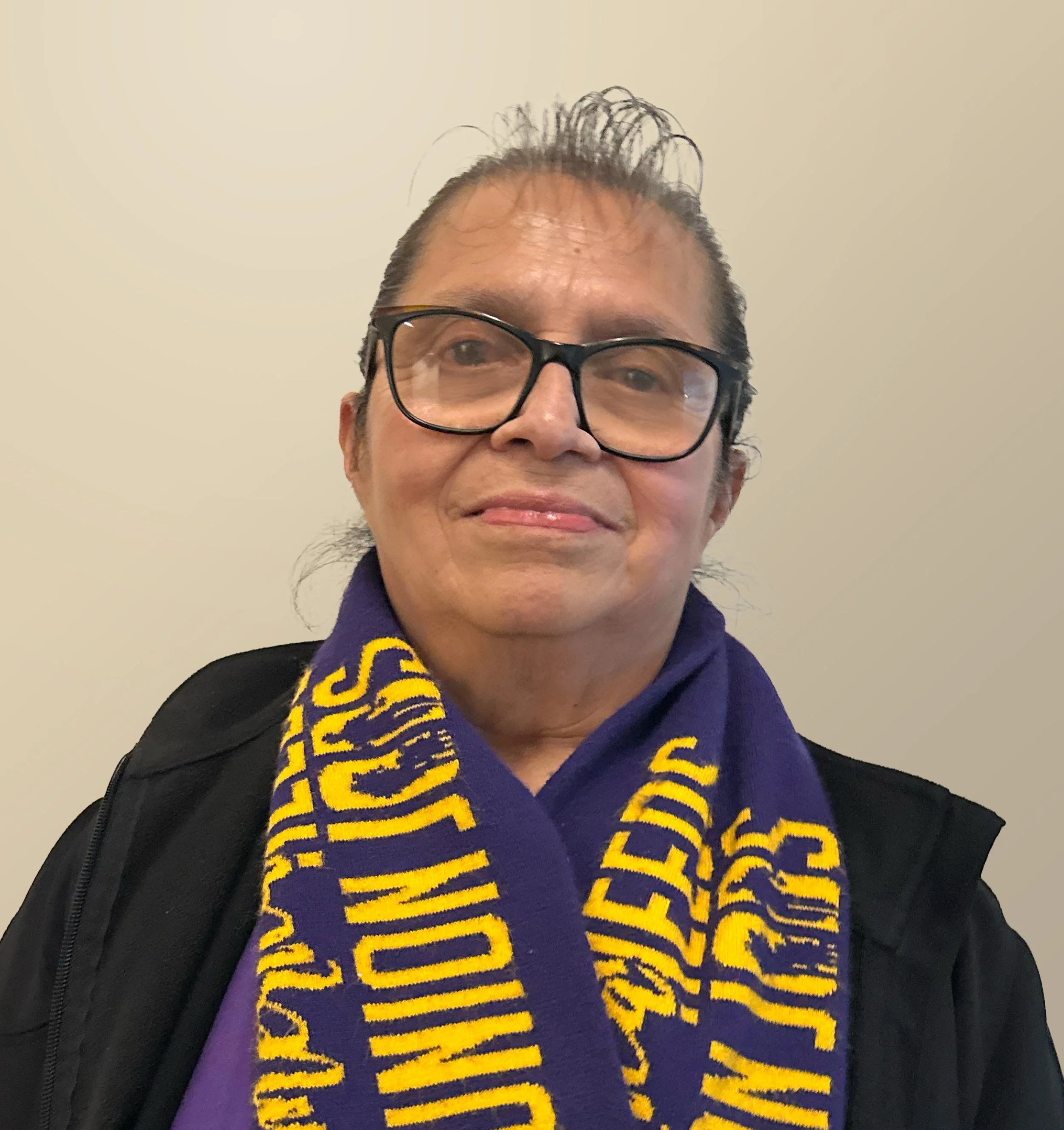 Adela Maza ABM Janitorial Seat at ABM