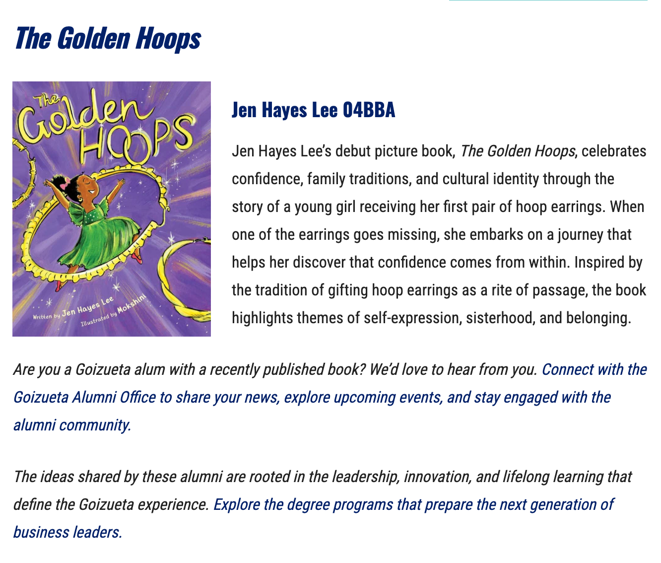 Emory | Goizueta Business School: Alumni Share New Books