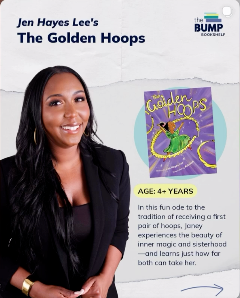 The Bump Bookshelf x The Golden Hoops