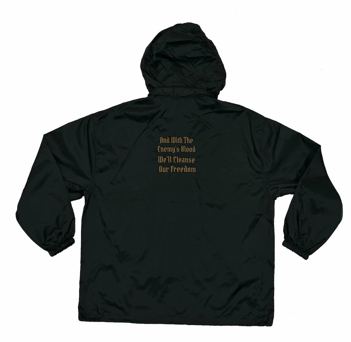 And With Enemy's Blood Windbreaker by DUH VOLI duhvoli Ukrainian Clothing Company Shevchenko