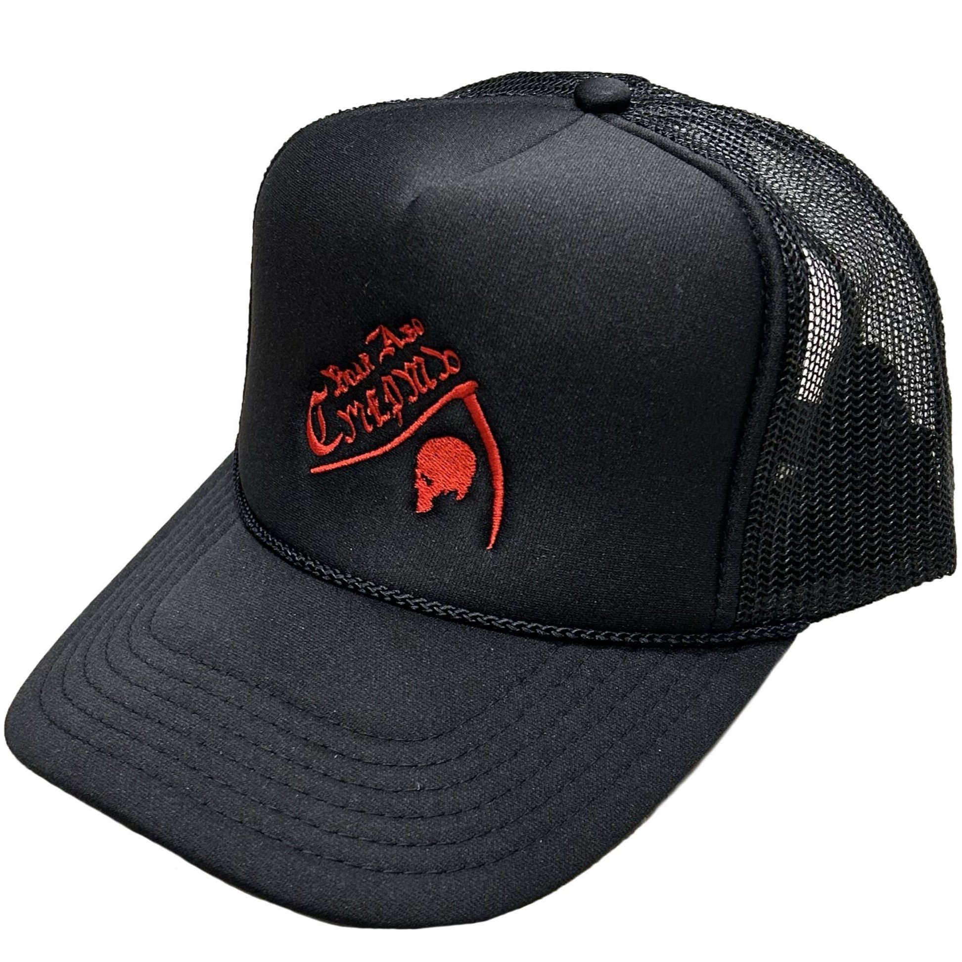 Volya Abo Smert Trucker Cam Ukrainian original design - Ukrainian design by DUH VOLI. DuhVoli. United 24. U24.